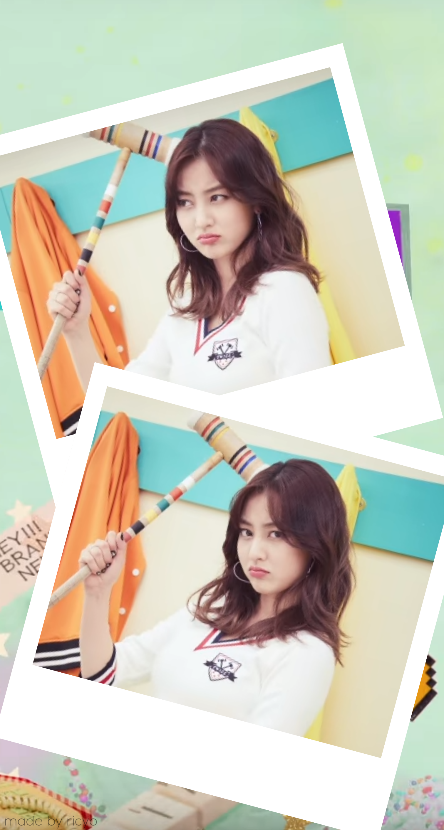 JIHYO WALLPAPER. BRAND NEW GIRL. FANMADE <3