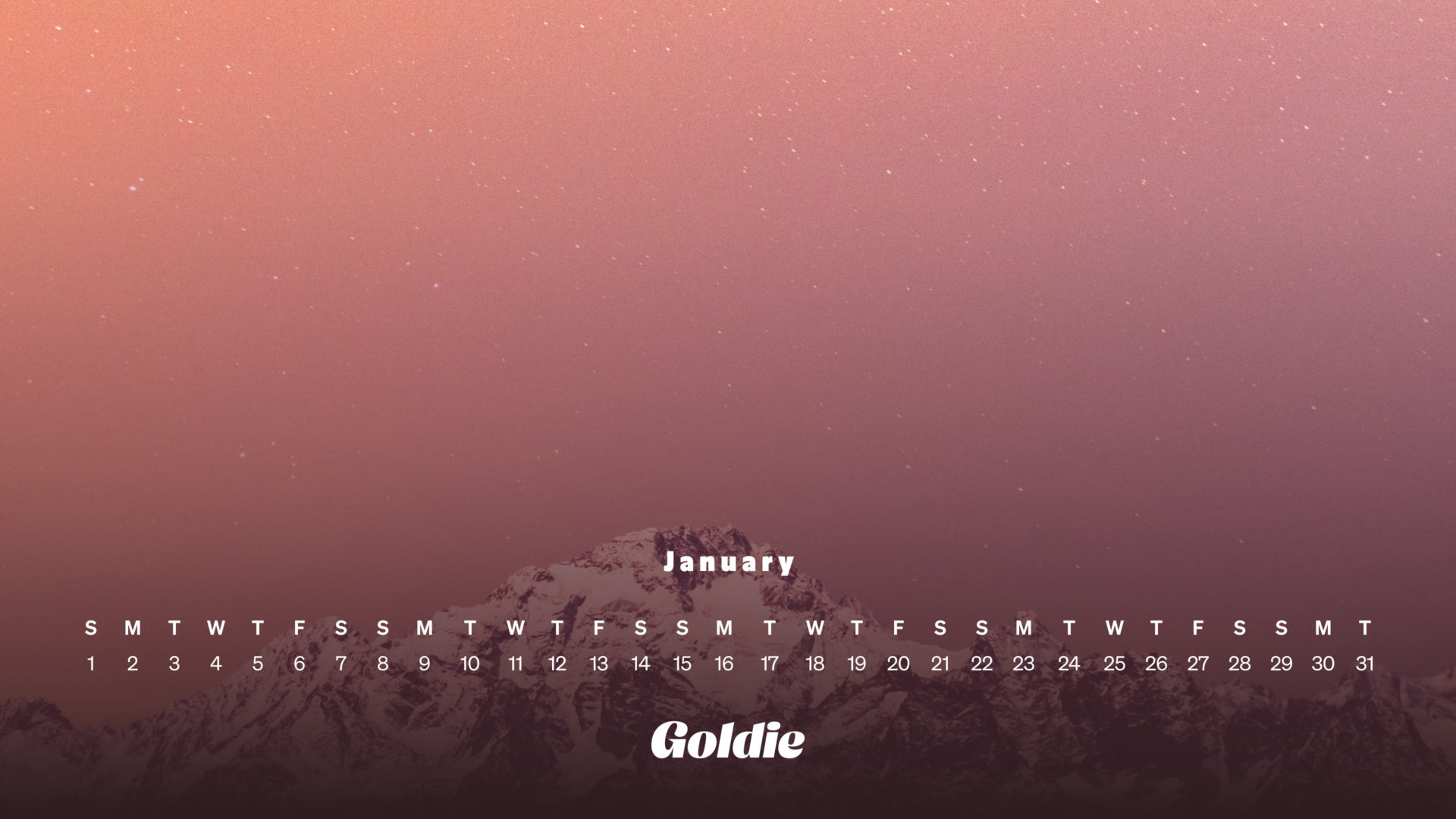 Free January 2023 Calendar Wallpaper & Mobile