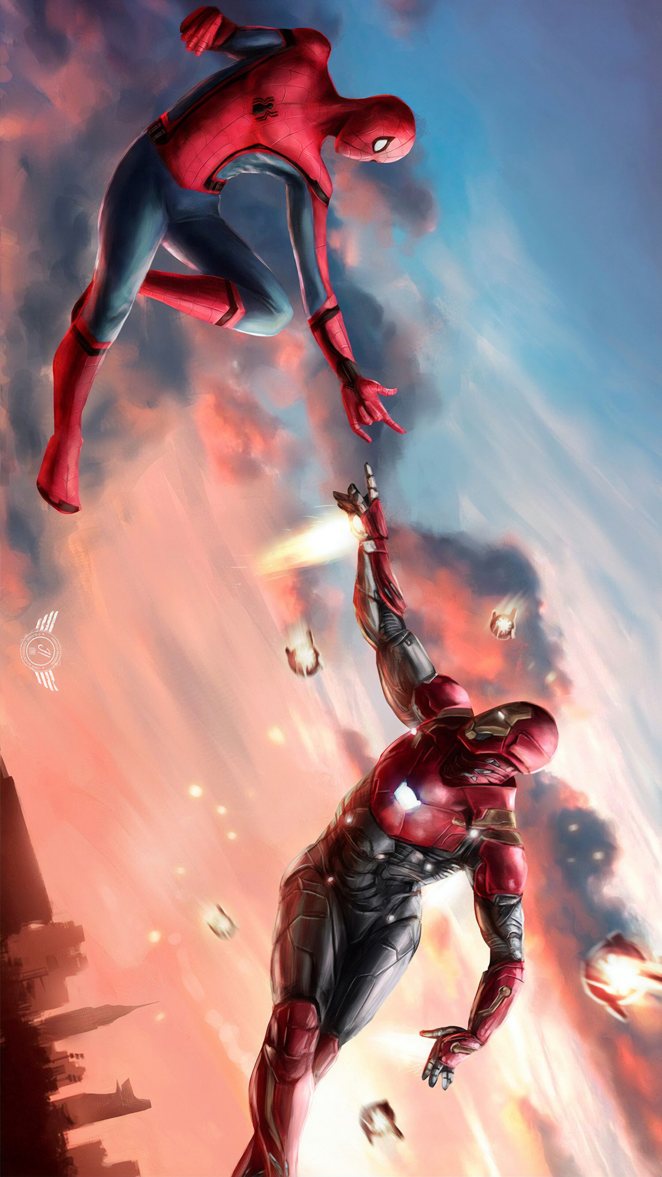 Spider Man, Iron Man, 4k Gallery HD Wallpaper
