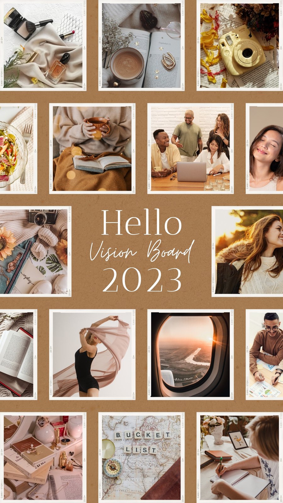 My 2023 Vision Board & Intentions for the New Year
