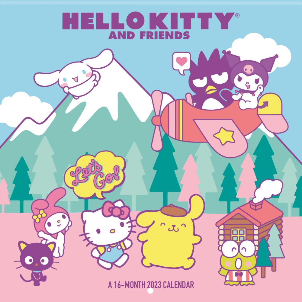 Hello Kitty 2023 Wall Calendar