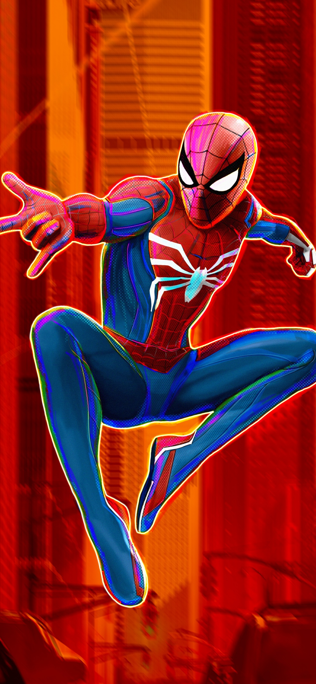 Spider-Man across the spider verse wallpaper in 2023