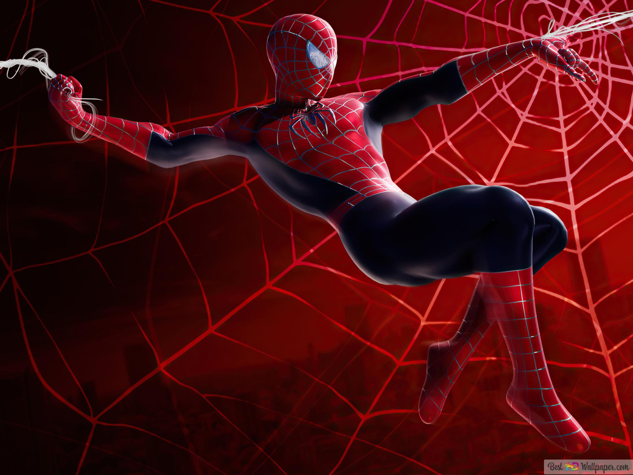 Spider Man Final Swing 4K Wallpaper Download
