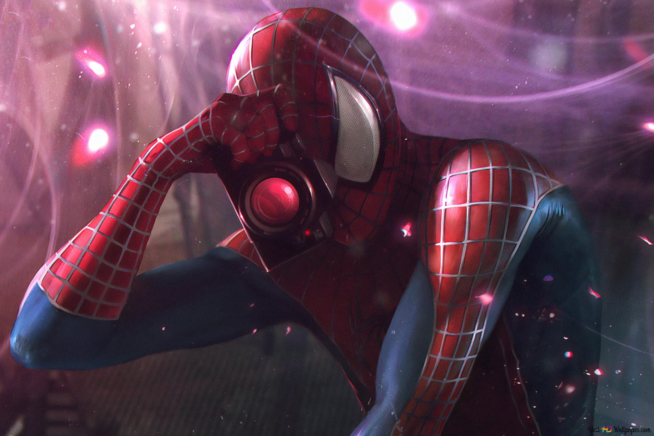 Spider Man Selfie (Fanart) 4K Wallpaper Download