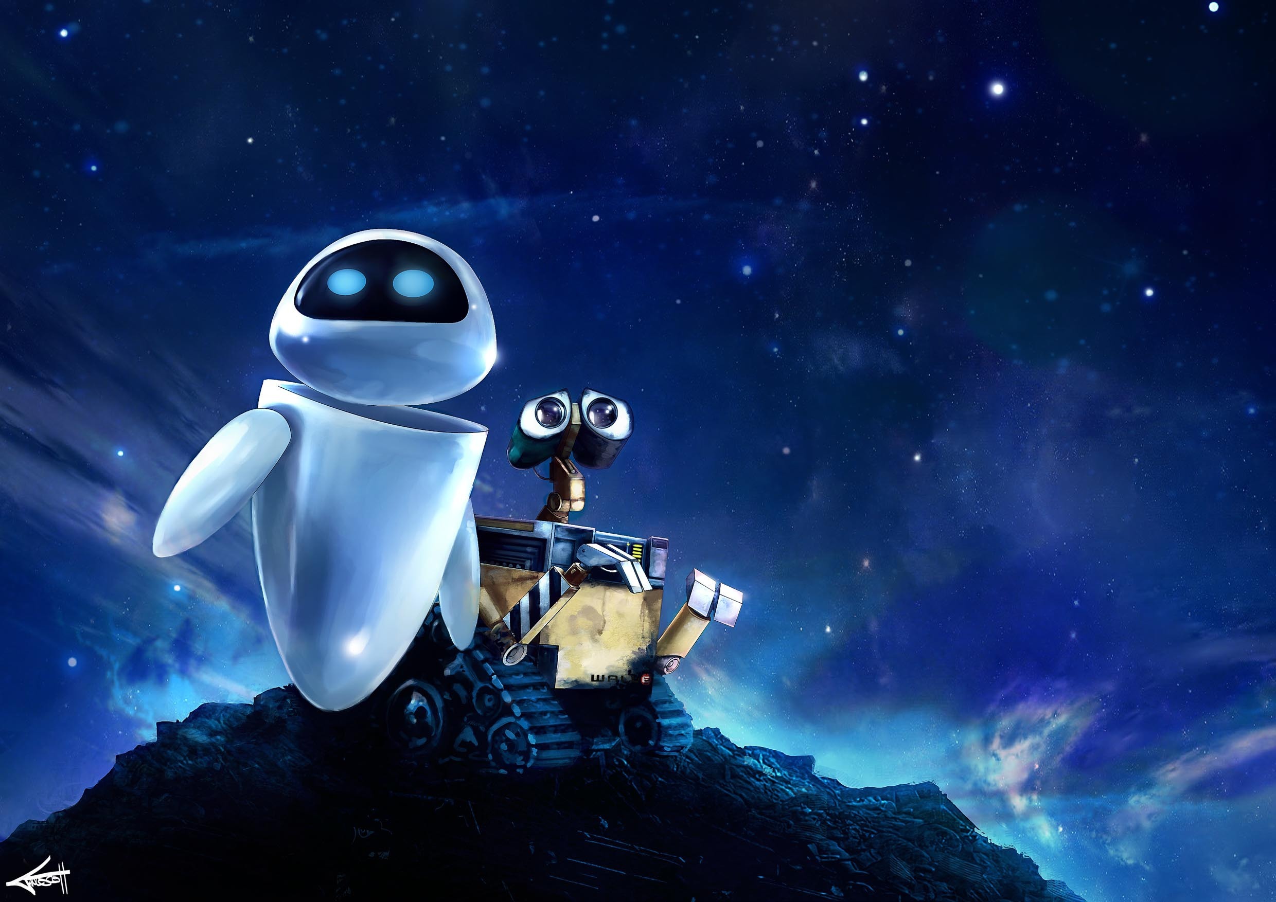 image WALL·E Cartoons 2480x1754