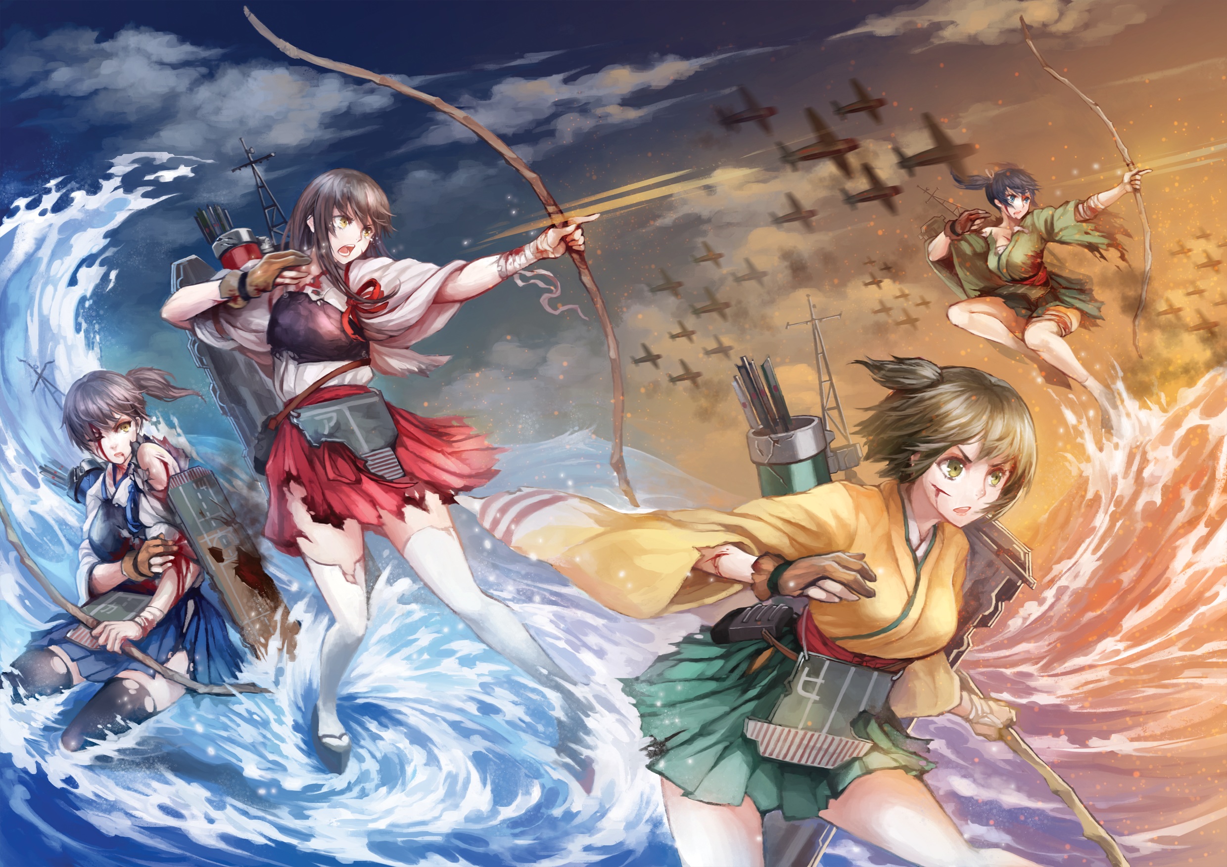 2480x1754 Kaga (Kancolle) Gallery HD Wallpaper