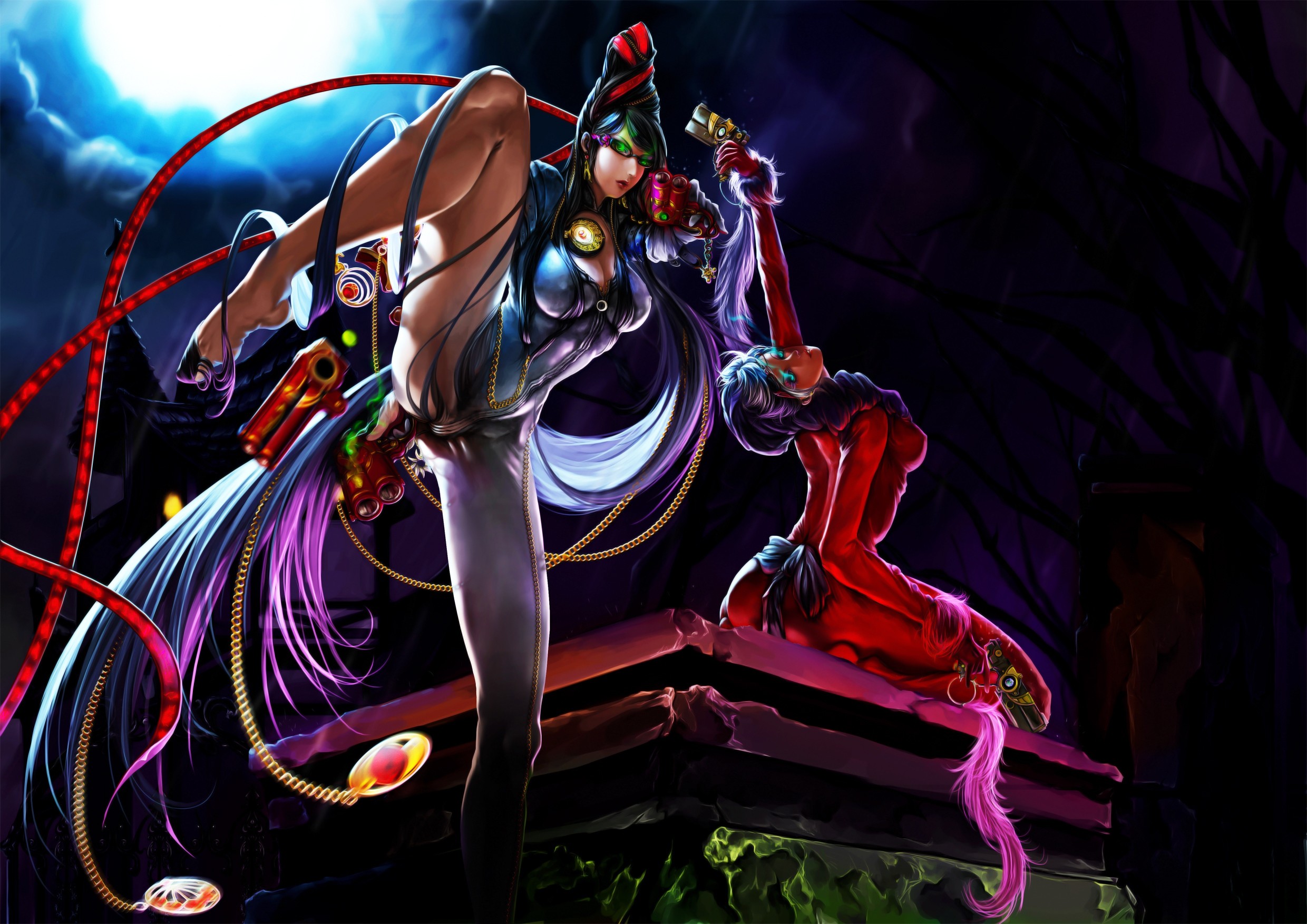 Wallpaper, video games, anime, machine, comics, Bayonetta, screenshot 2480x1754