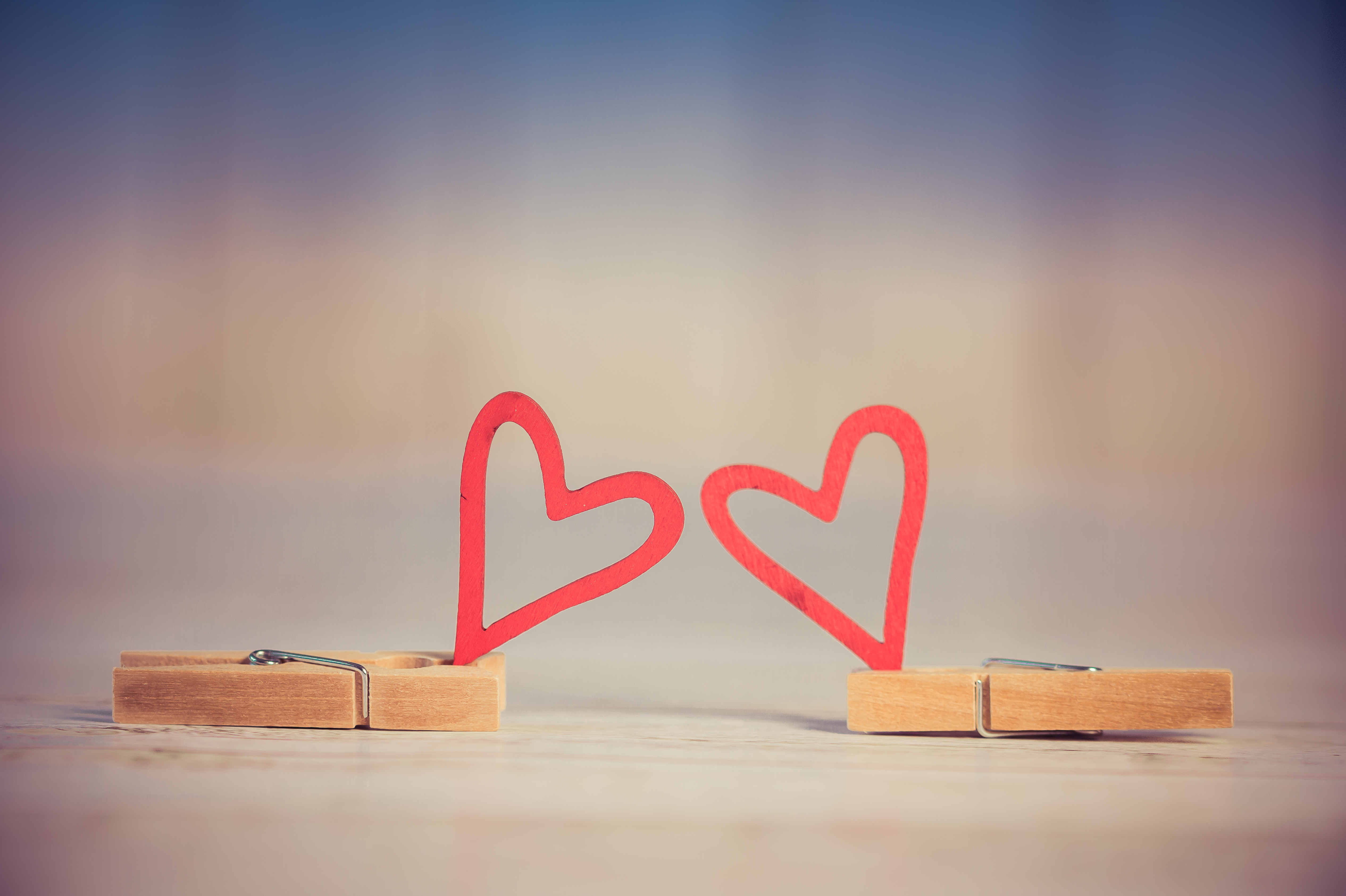 Free Image, hearts, love, valentine, valentines day, romantic, red, background, wallpaper, pink, heart, wood, font, macro photography, graphy, still life photography 5062x3370 Koppens