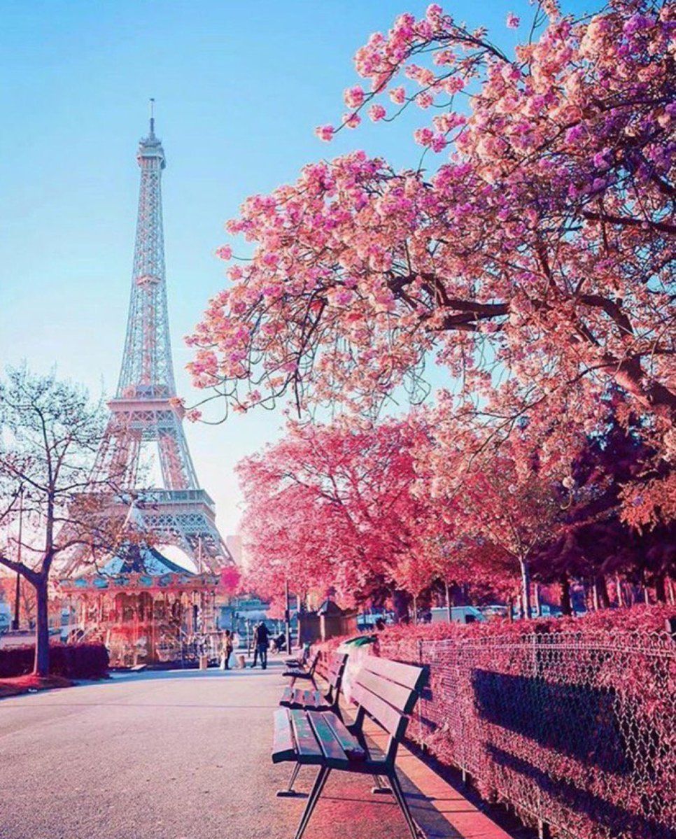 Paris in Spring Wallpaper