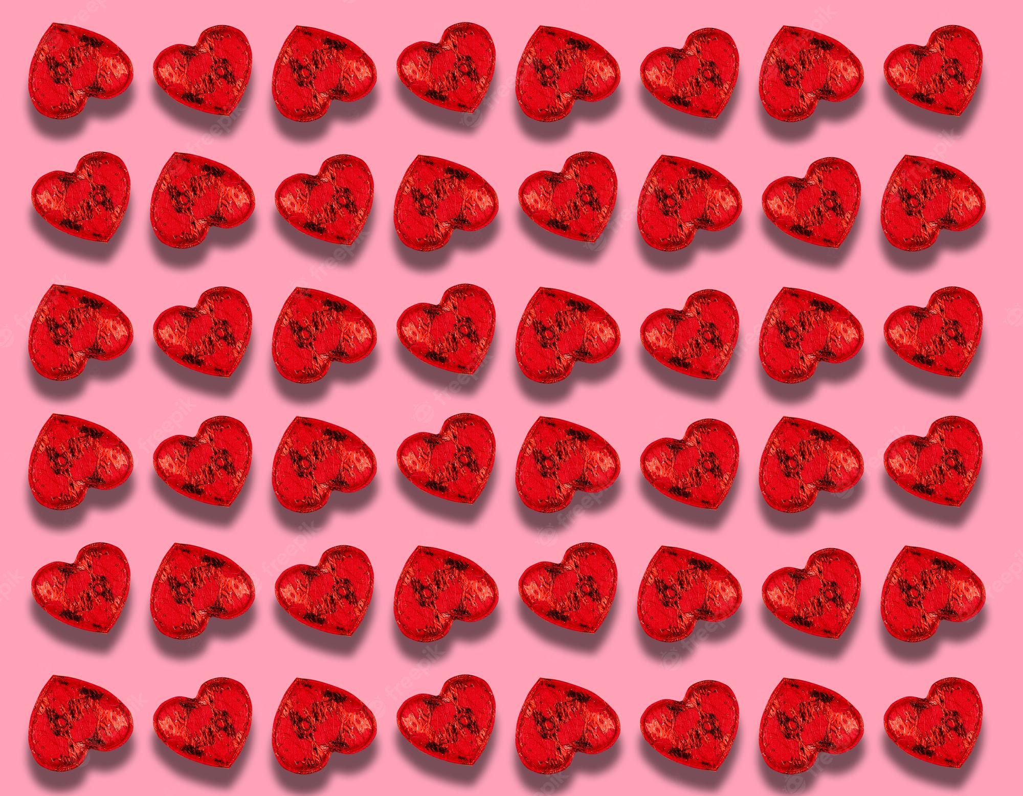 Premium Photo. Collage background of red hearts for valentine39s day february 14 valentine39s day