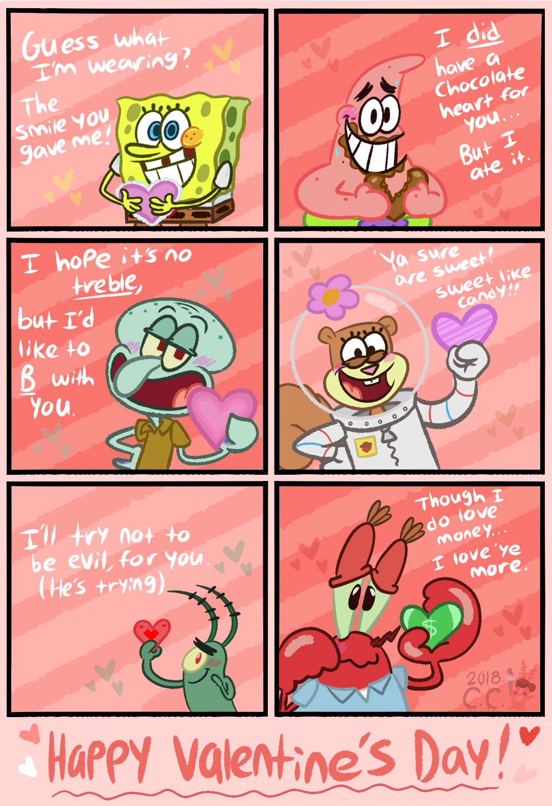 Valentines Day Spongebob Wallpapers - Wallpaper Cave