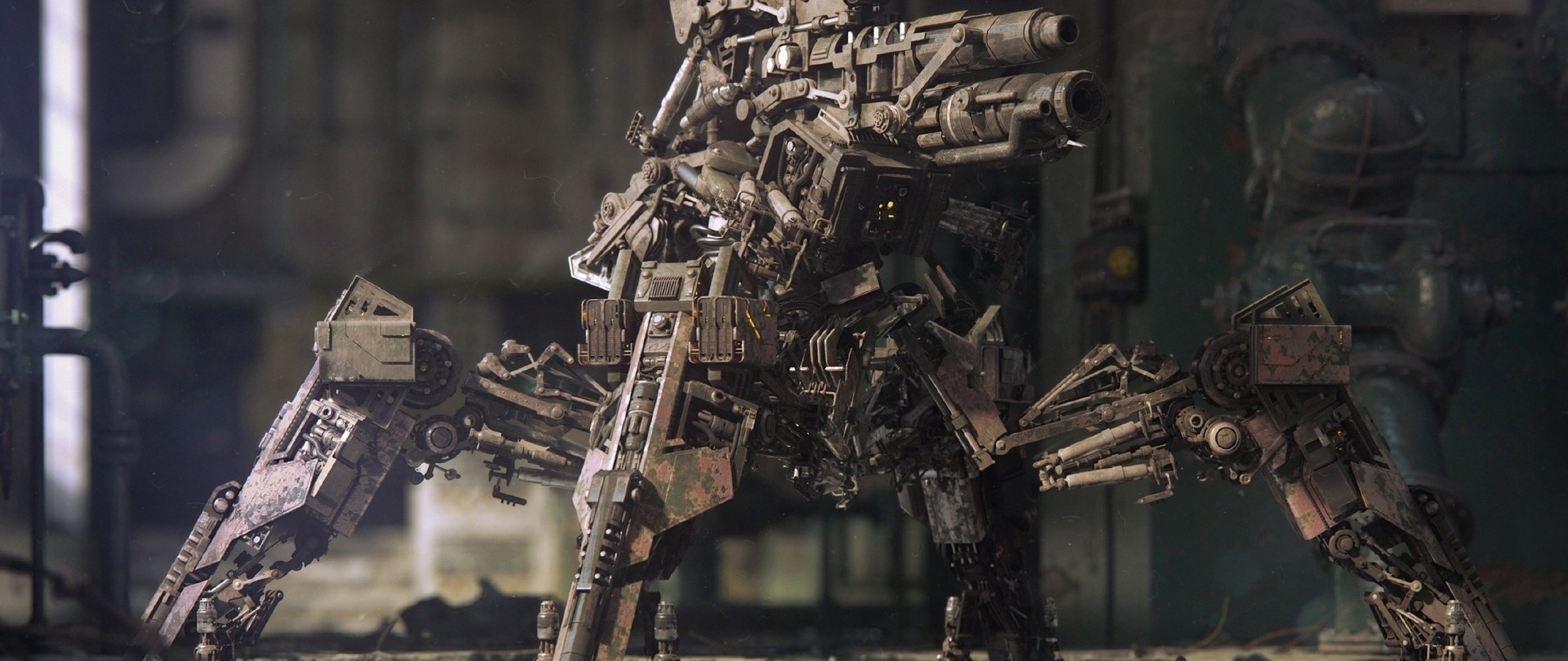 Hi tech robot HD Wallpaper 4K Ultra HD Wide TV Wallpaper .net