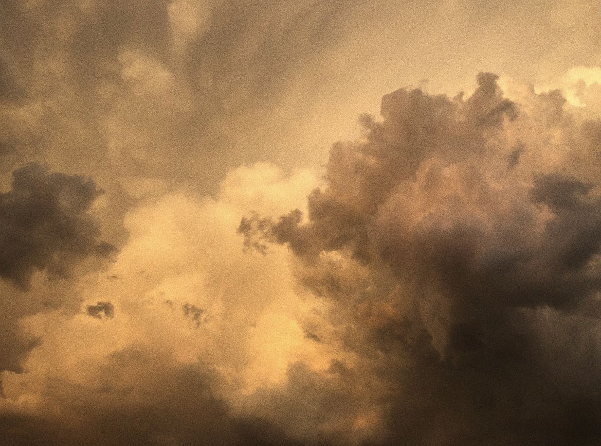 Gold Clouds Wallpaper