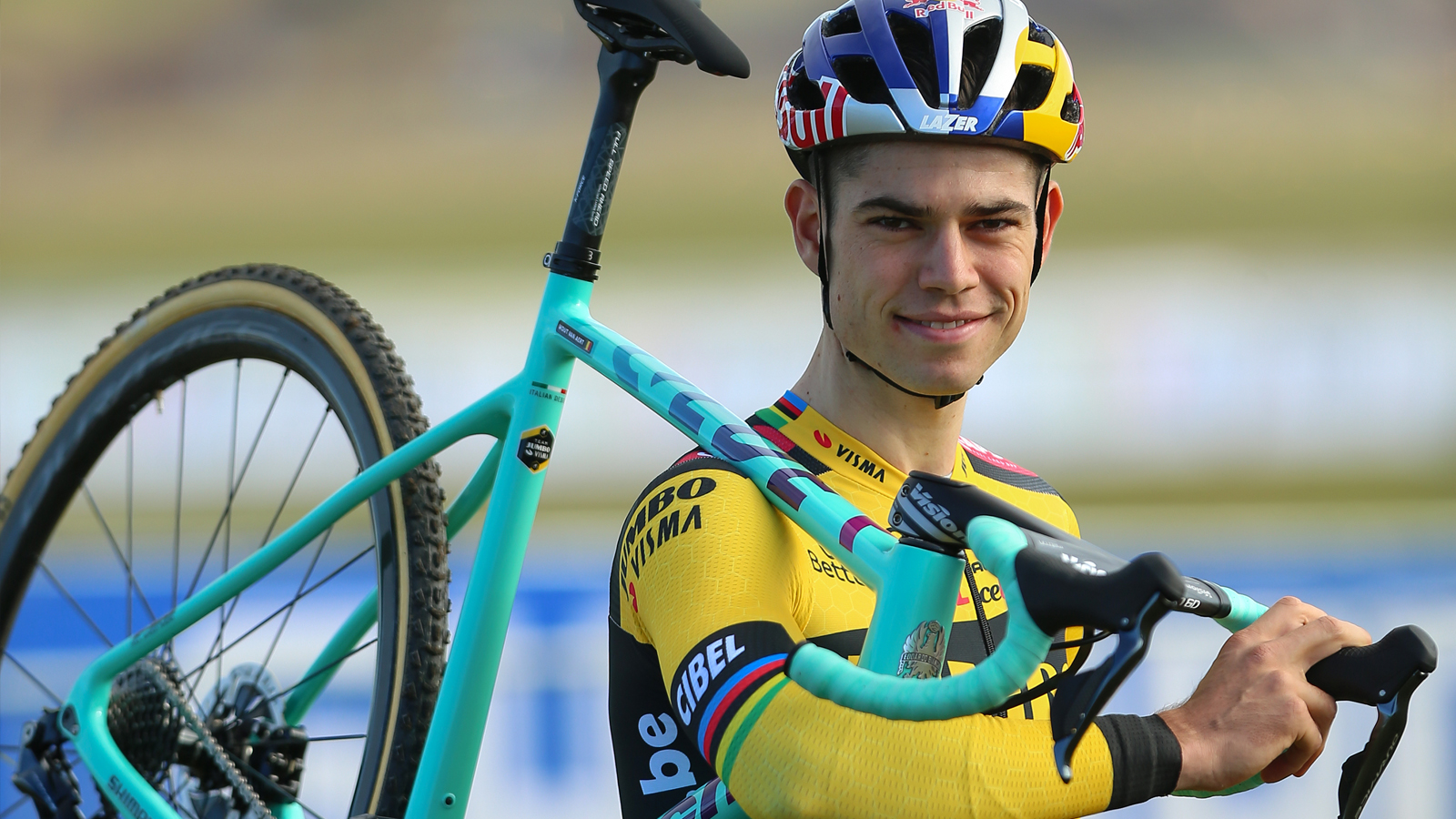 Wout van Aert shows form with Tenerife Strava KOM