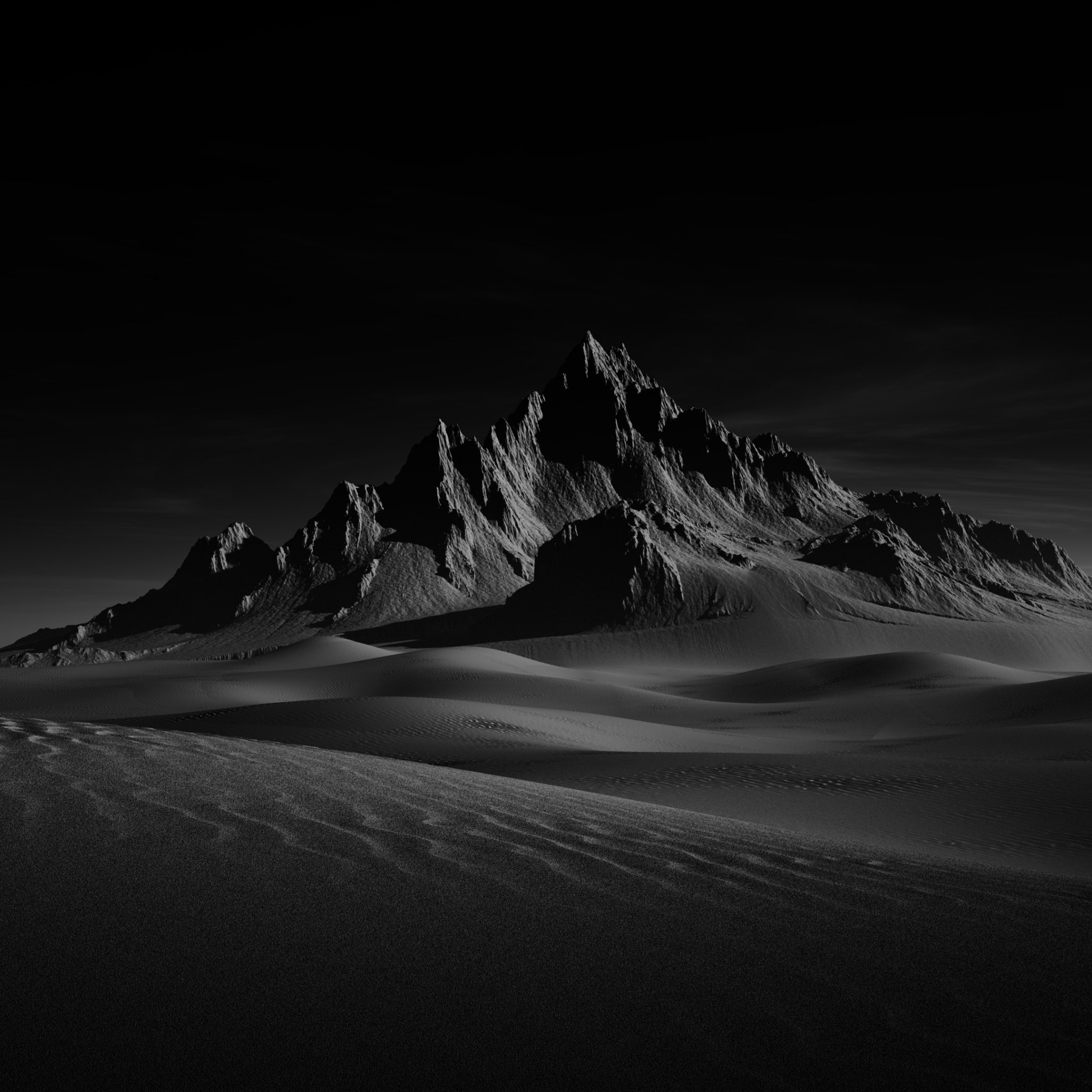 Desert Wallpaper 4K, Doom, Sand Dunes, Nature