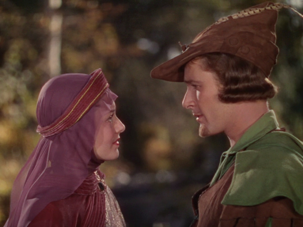 Olivia de Havilland Wallpaper: The Adventures of Robin Hood. Robin hood, Olivia de havilland, Errol flynn