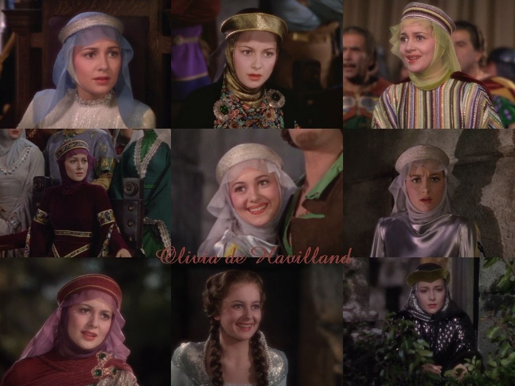 Olivia de Havilland Wallpaper: The Adventures of Robin Hood. Olivia de havilland, Robin hood, De havilland