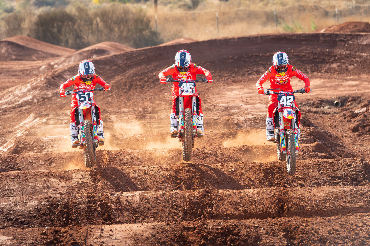 Troy Lee Designs Red Bull GASGAS Race Team Photo