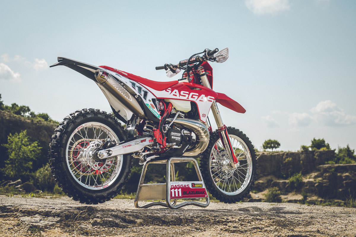 First look: Taddy Blazusiak's new GASGAS EC 300