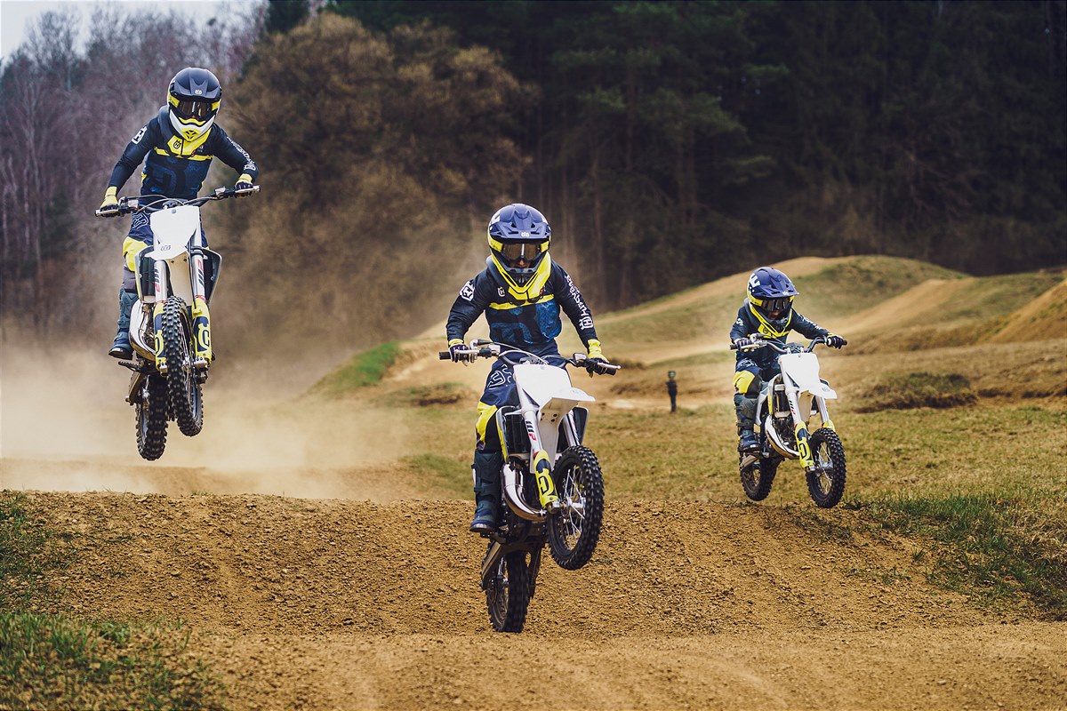 HUSQVARNA MOTORCYCLES UNVEILS 2023 MINICYCLE MOTOCROSS RANGE