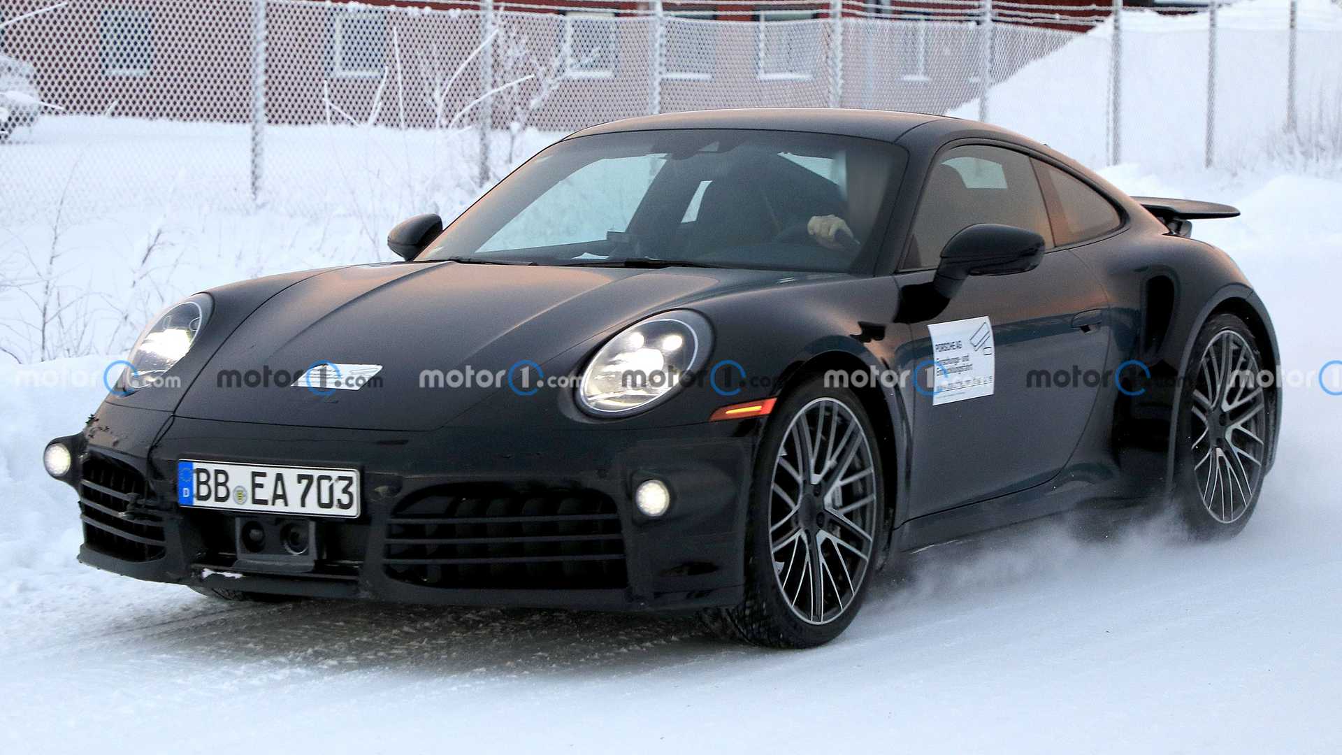 2023 Porsche 911 Turbo Facelift Spied For The First Time
