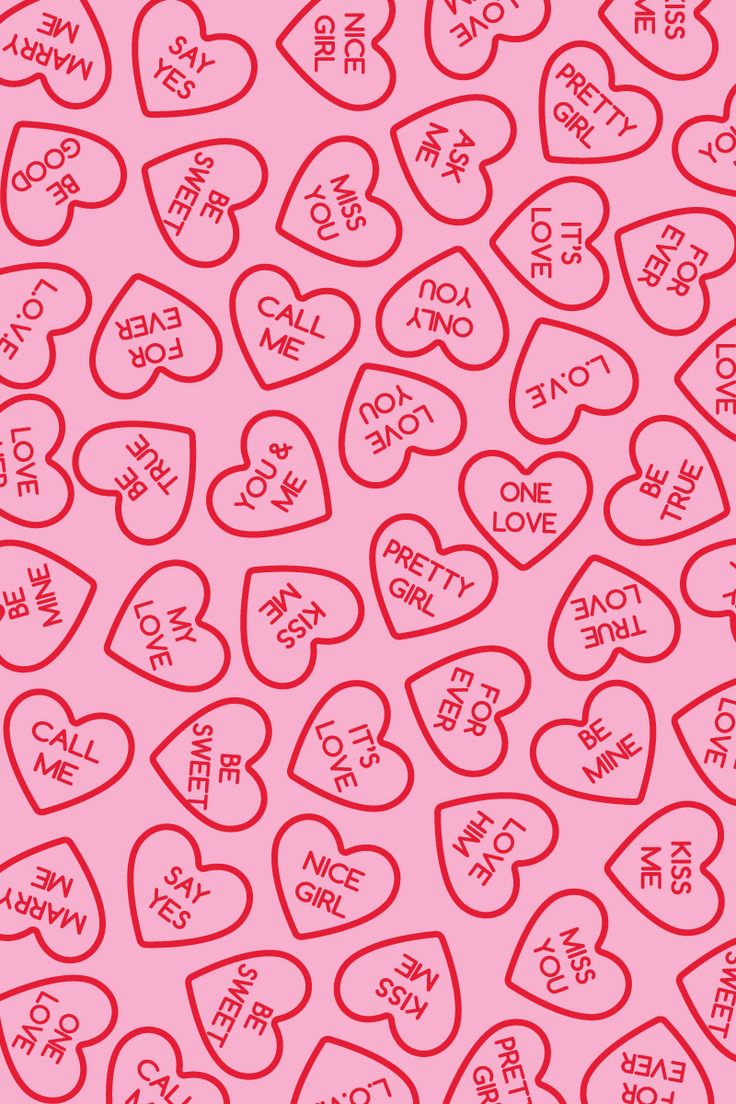 Valentine's Day Wallpaper Download. Club Crafted. Valentines wallpaper, Preppy wallpaper, Cute patterns wallpaper