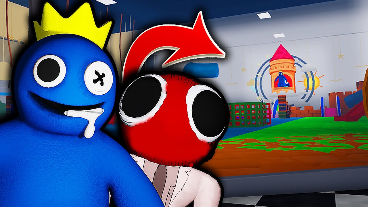 BLUE FROM ROBLOX RAINBOW FRIENDS CHAPTER 2 ODD WORLD | 3D FAN ART