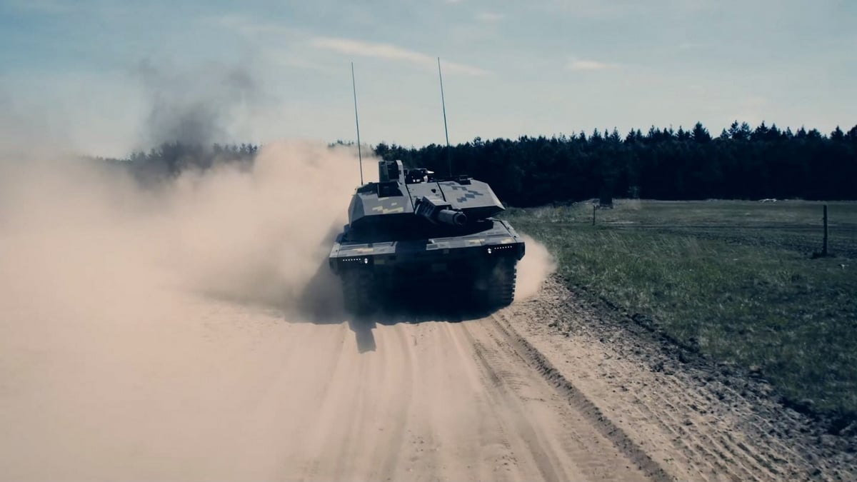Panther KF51: a new tank from Rheinmetall, which will replace the Leopard 2 • Mezha.Media
