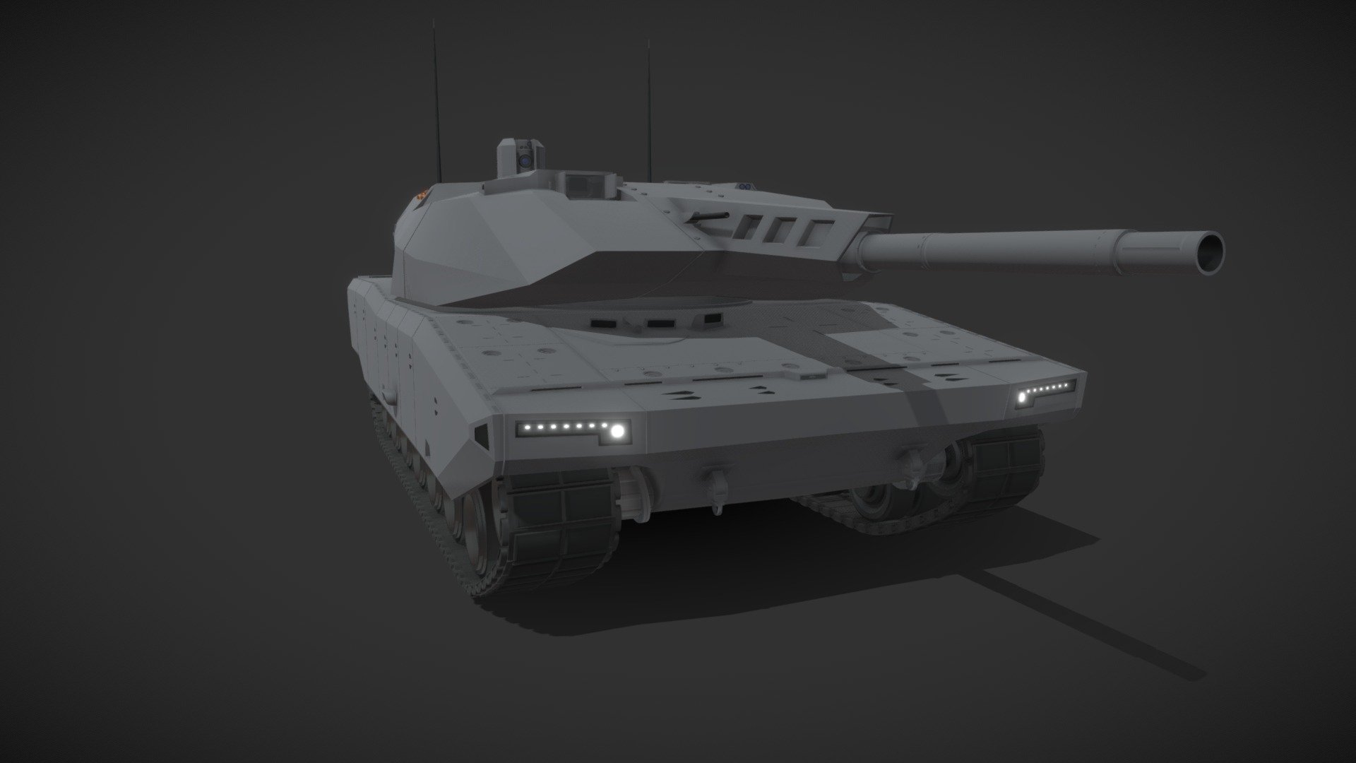 Modern Tank Panther kf51 model by Dylan Spin [aeff9bf]