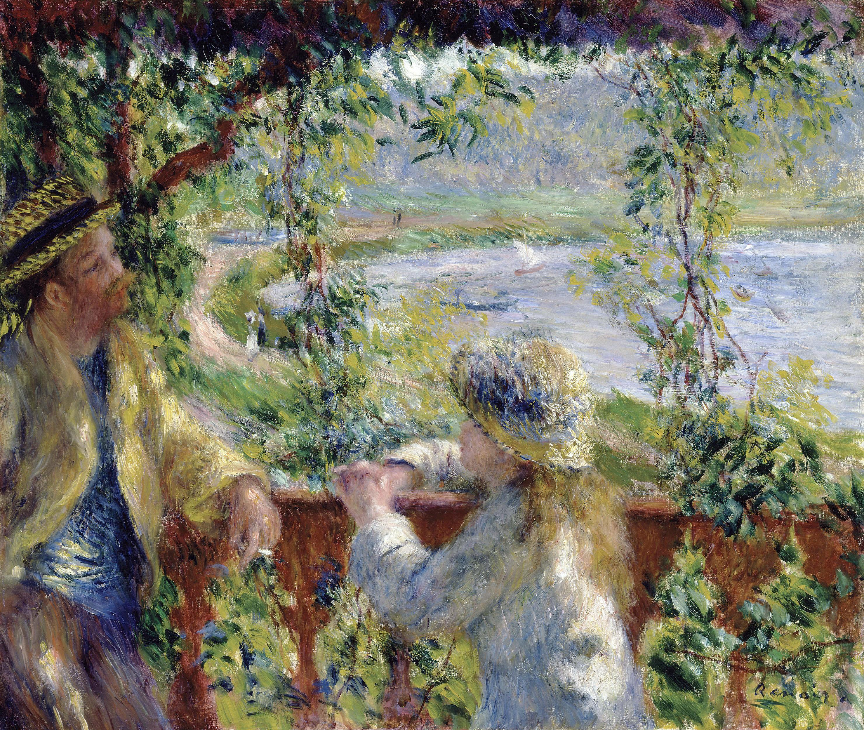 Renoir Painting Wallpaper