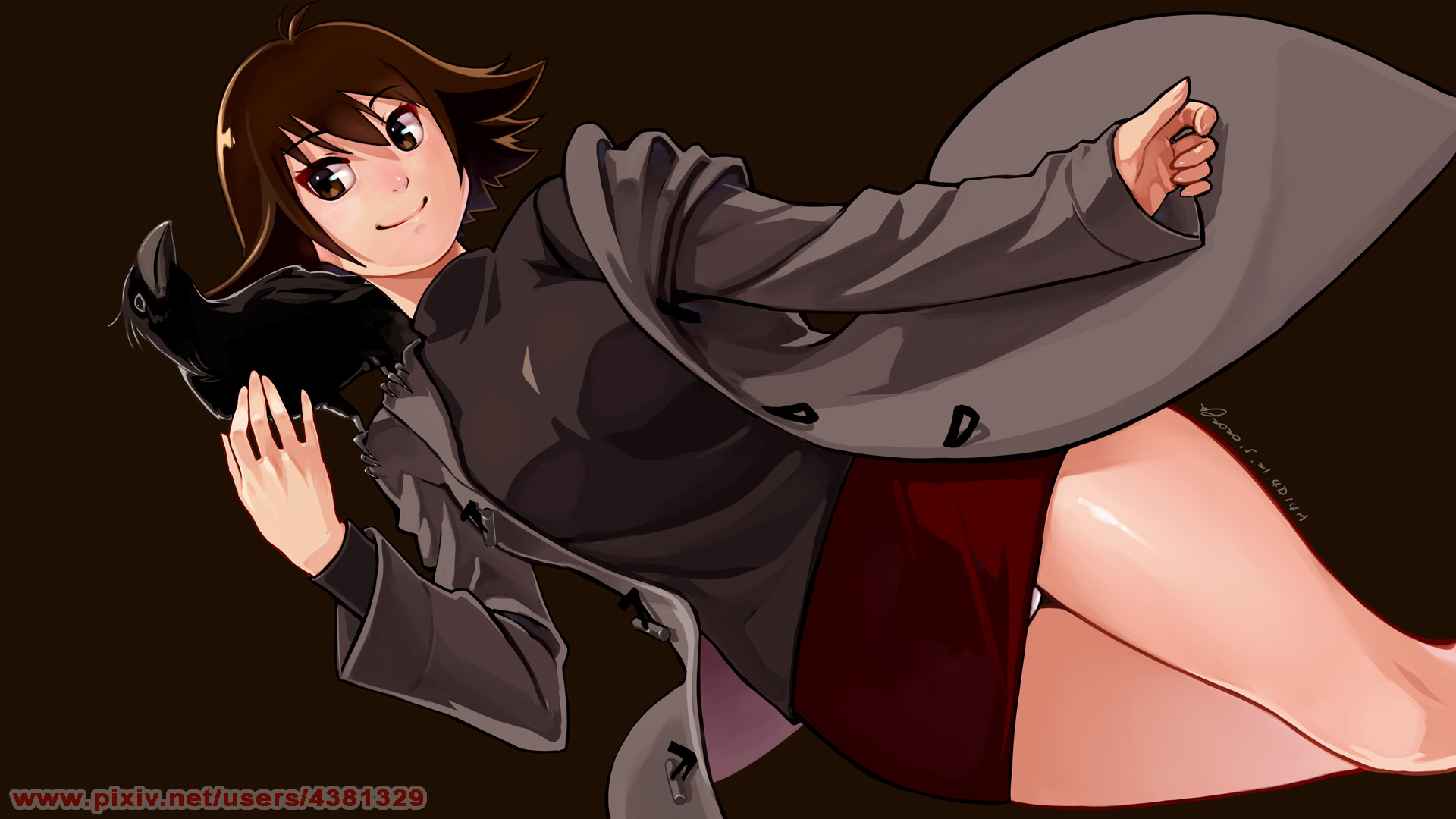 nonaka haru and kansuke (yesterday wo utatte) drawn