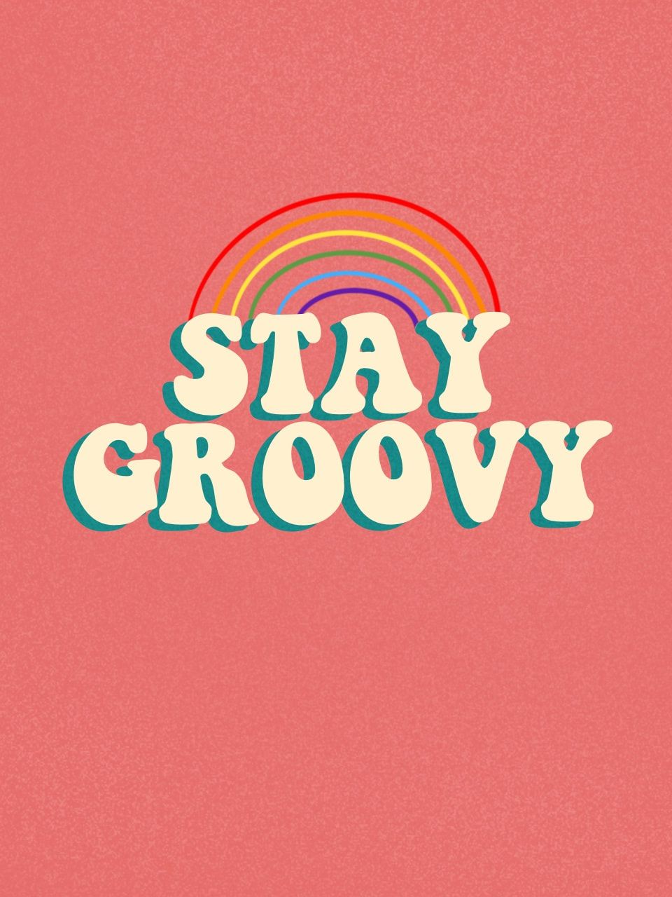 STAY GROOVY POSTER 4 COLORS. Posterfi. Picture collage wall, Photo wall collage, Art collage wall