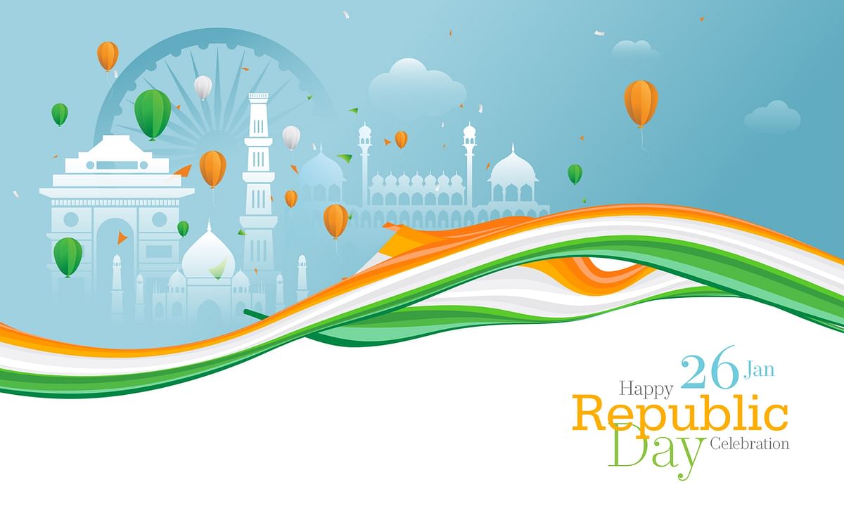 Happy Republic Day WhatsApp Stickers 2023: 26 January Wishes Stickers Download and Share With Friends and Family. Republic Day Image, Messages and Status