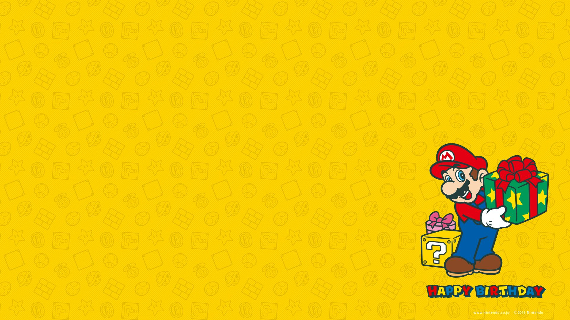 Nintendo Birthday Wallpaper and Background 4K, HD, Dual Screen