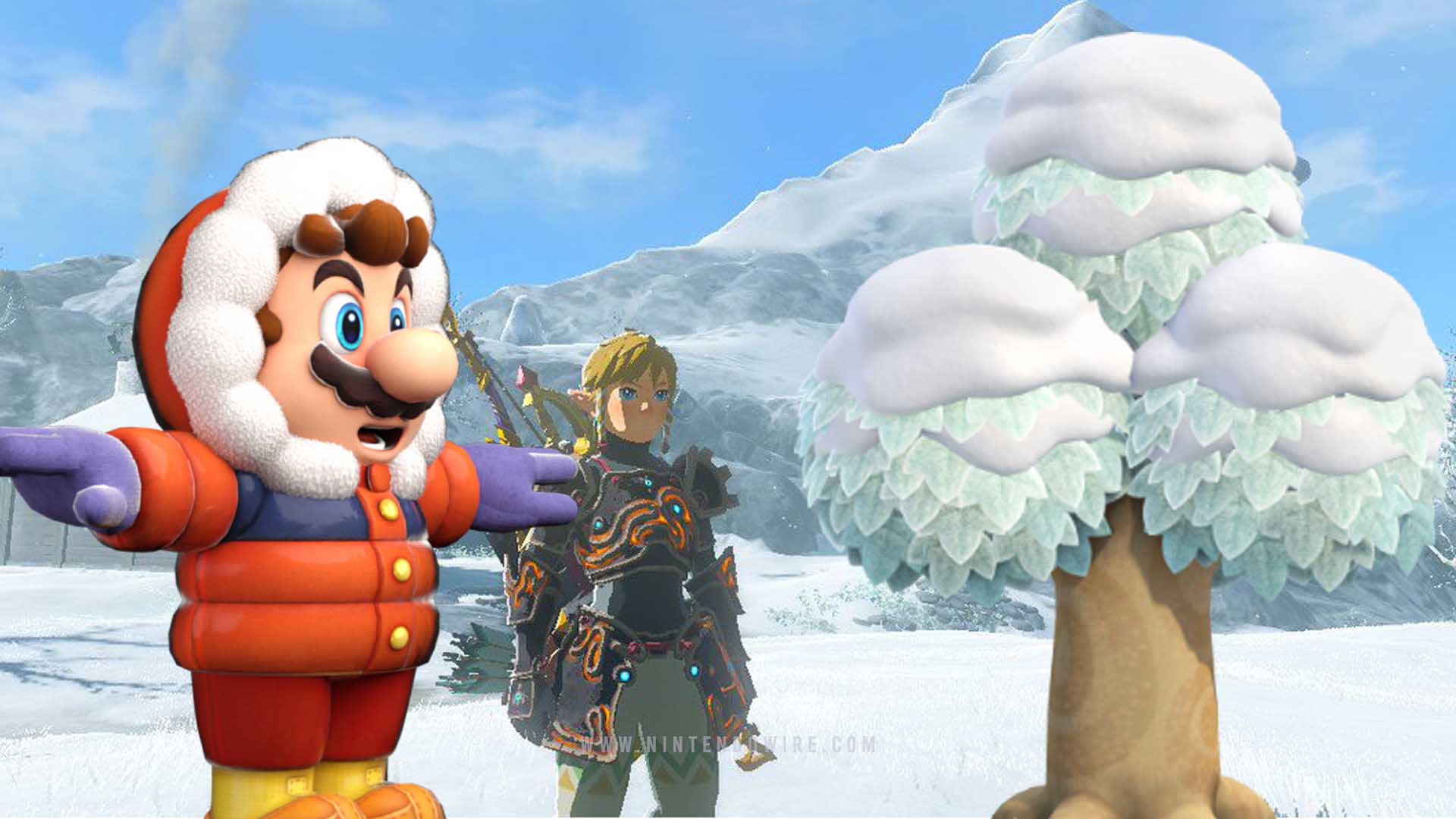 The best snowy areas in Nintendo games to traverse this holiday season
