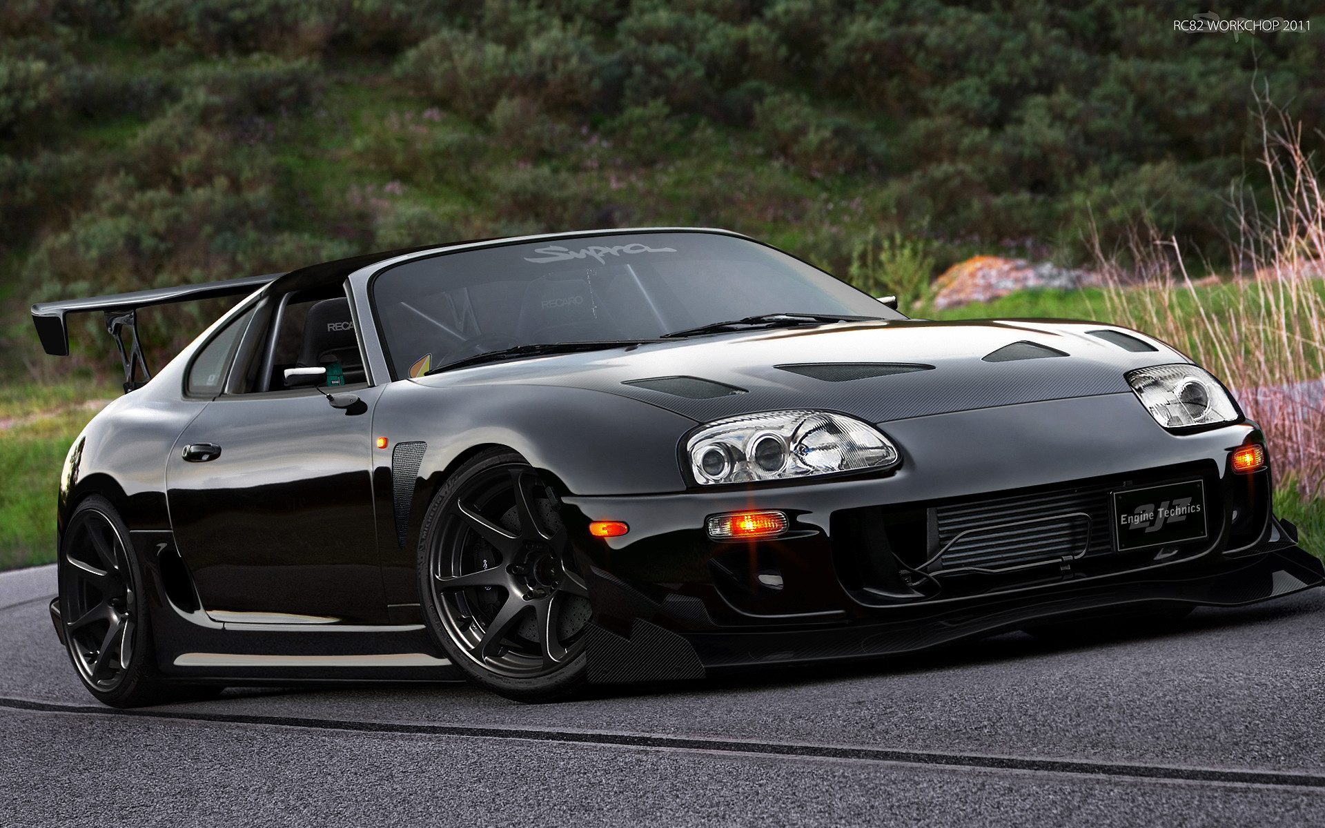 Toyota Supra HD Background