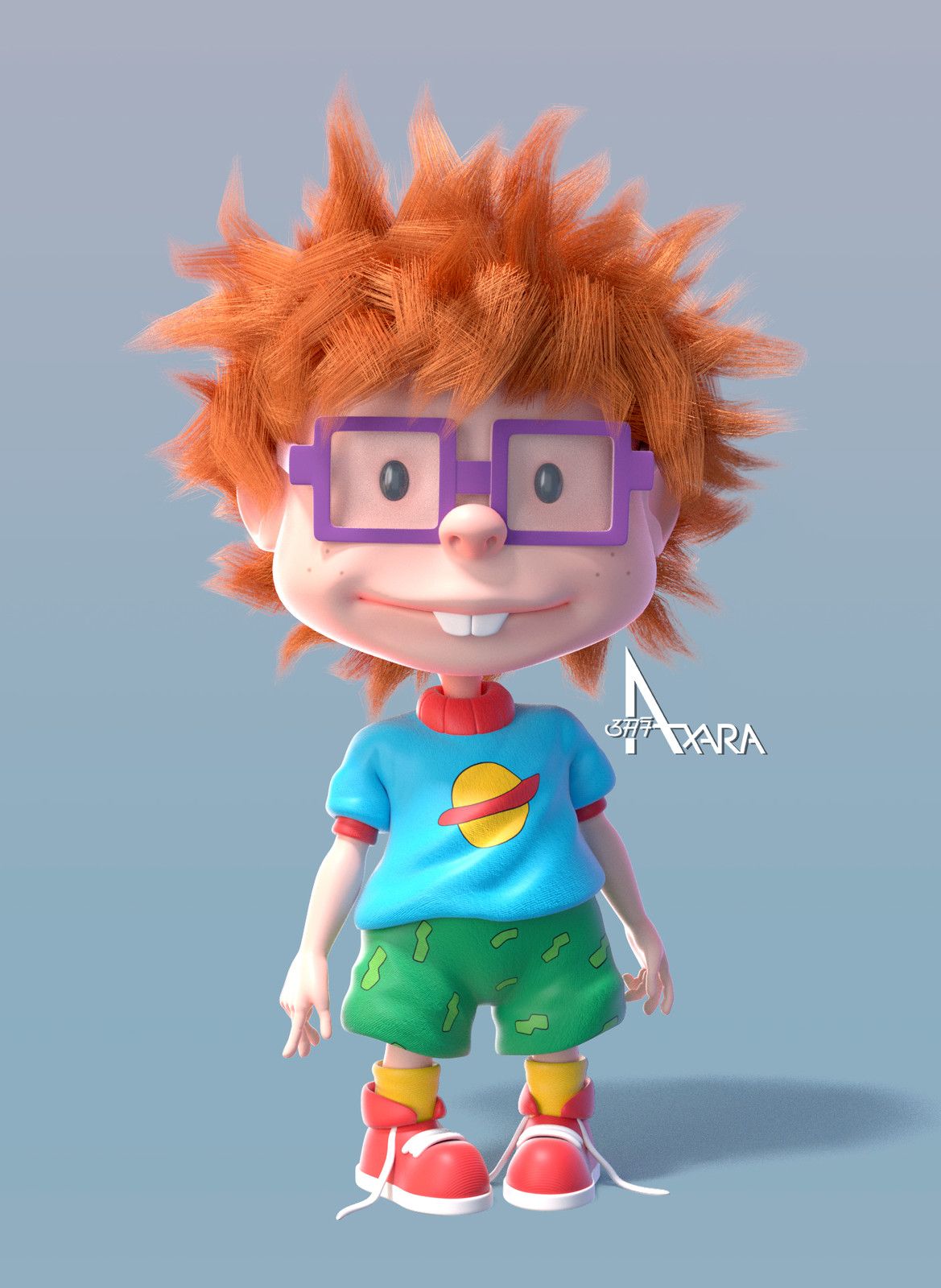 Chuckie Finster Artwork 60reN. Rugrats, Cartoon Clip Art, Character Design