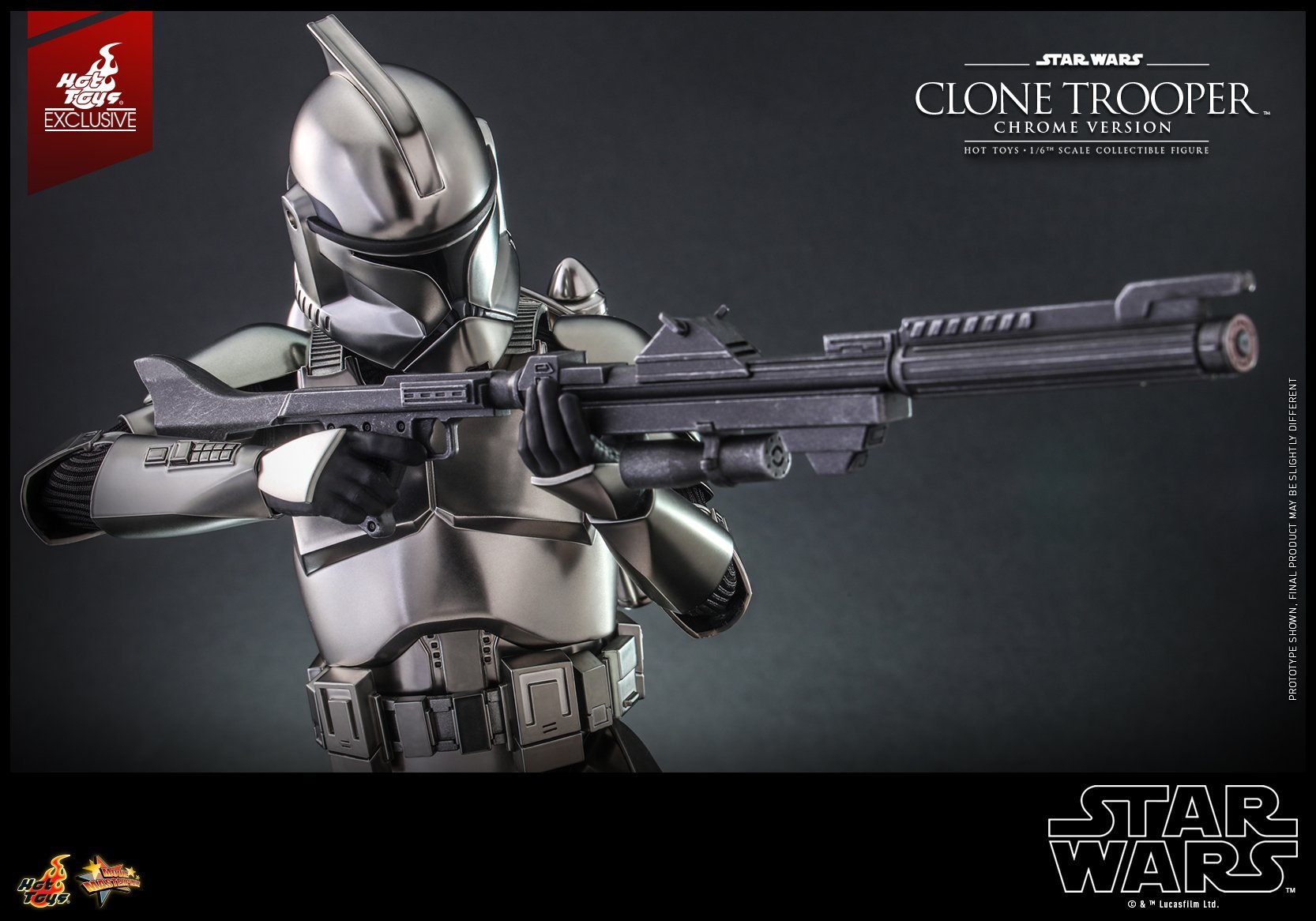 Hot Toys Reveals New STAR WARS Figures Trooper (Chrome) and Death Trooper (Black Chrome)