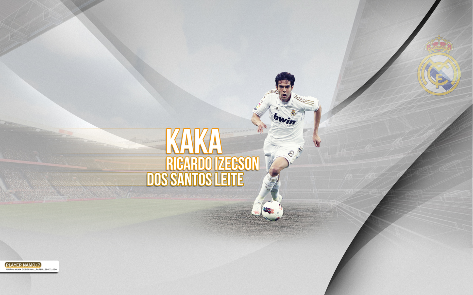 Download Real Madrid C.F. Kaká Sports HD Wallpaper