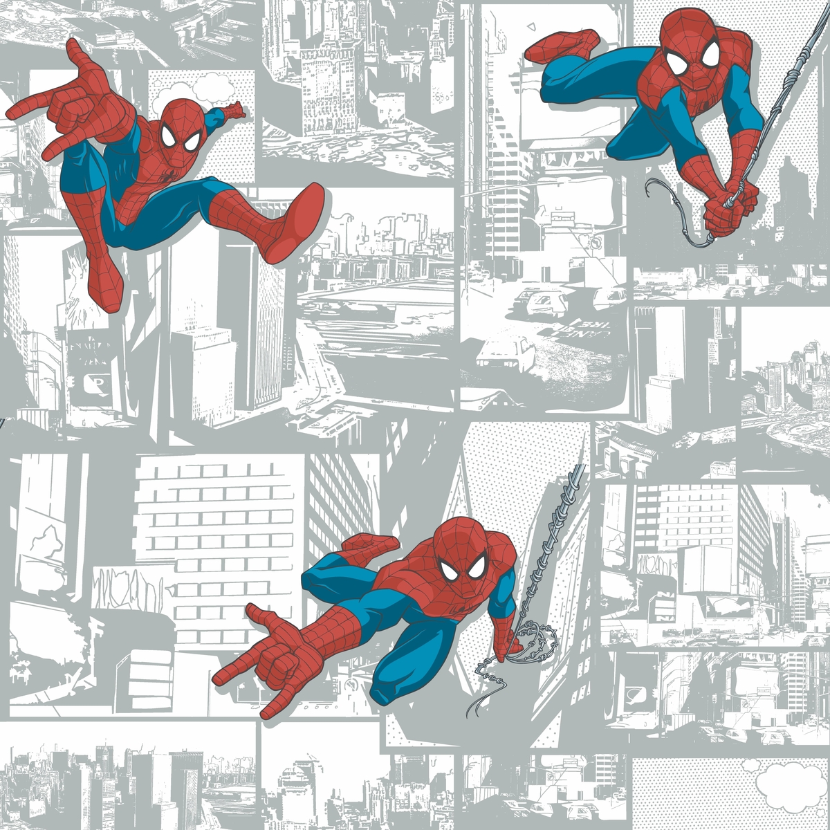 Marvel Ultimate Spiderman Comic Wallpaper. Wallpaper And Borders. The Mural Store