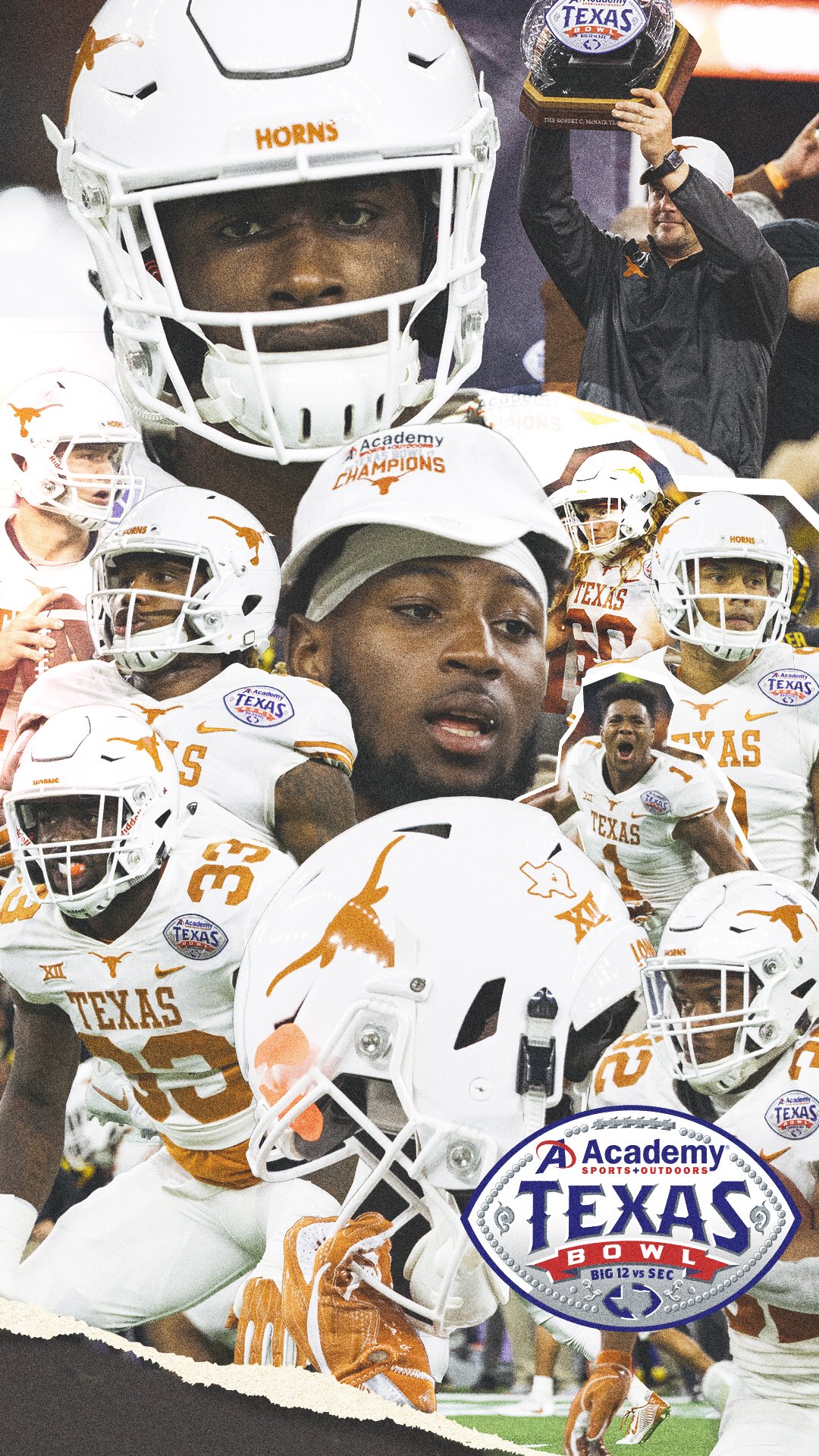 Texas Football al Twitter: Texas Bowl collage wallpaper. #ThisIsTexas #HookEm