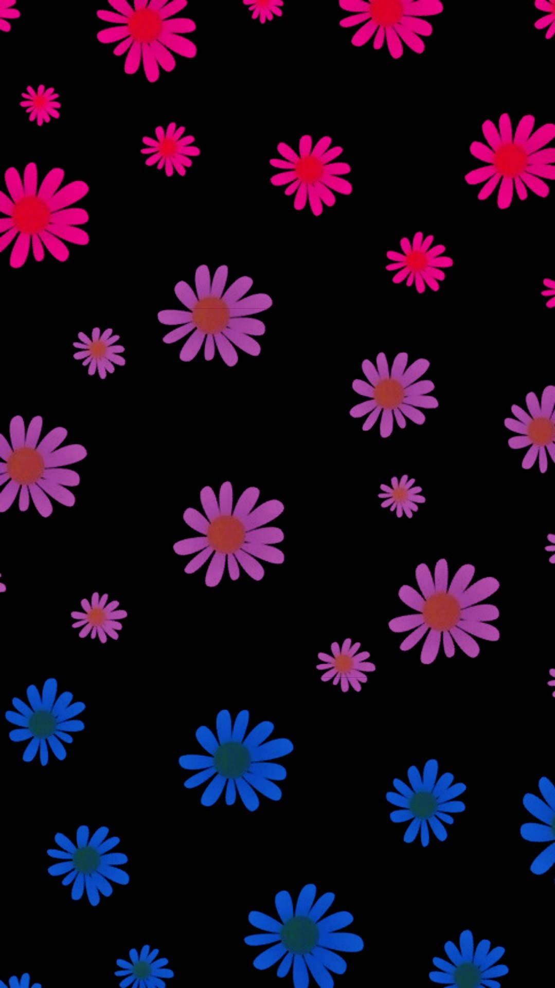 Download Lgbt Bisexual Themed Daisies Wallpaper