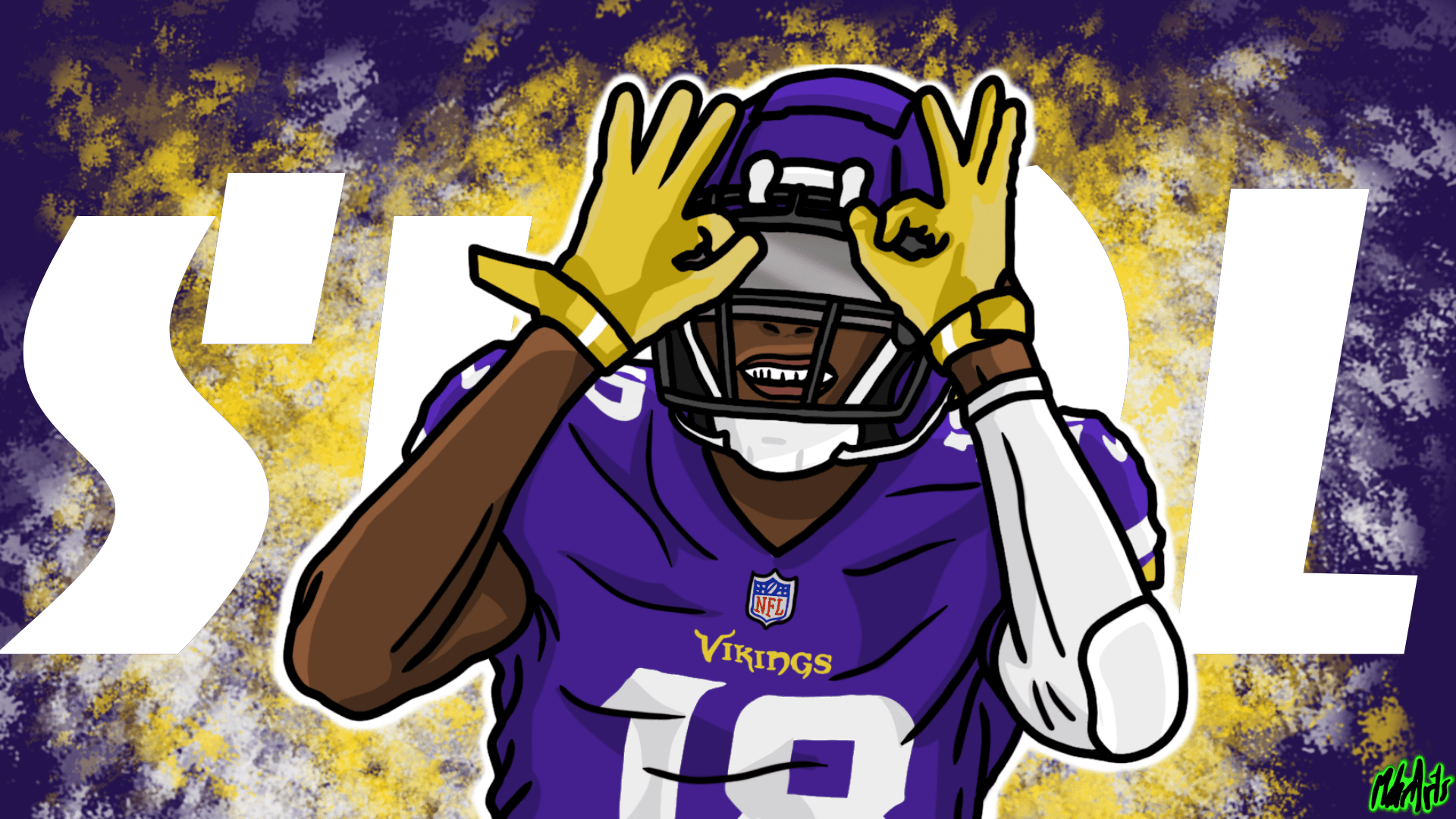 Justin Jefferson Vikings Wallpapers - Wallpaper Cave