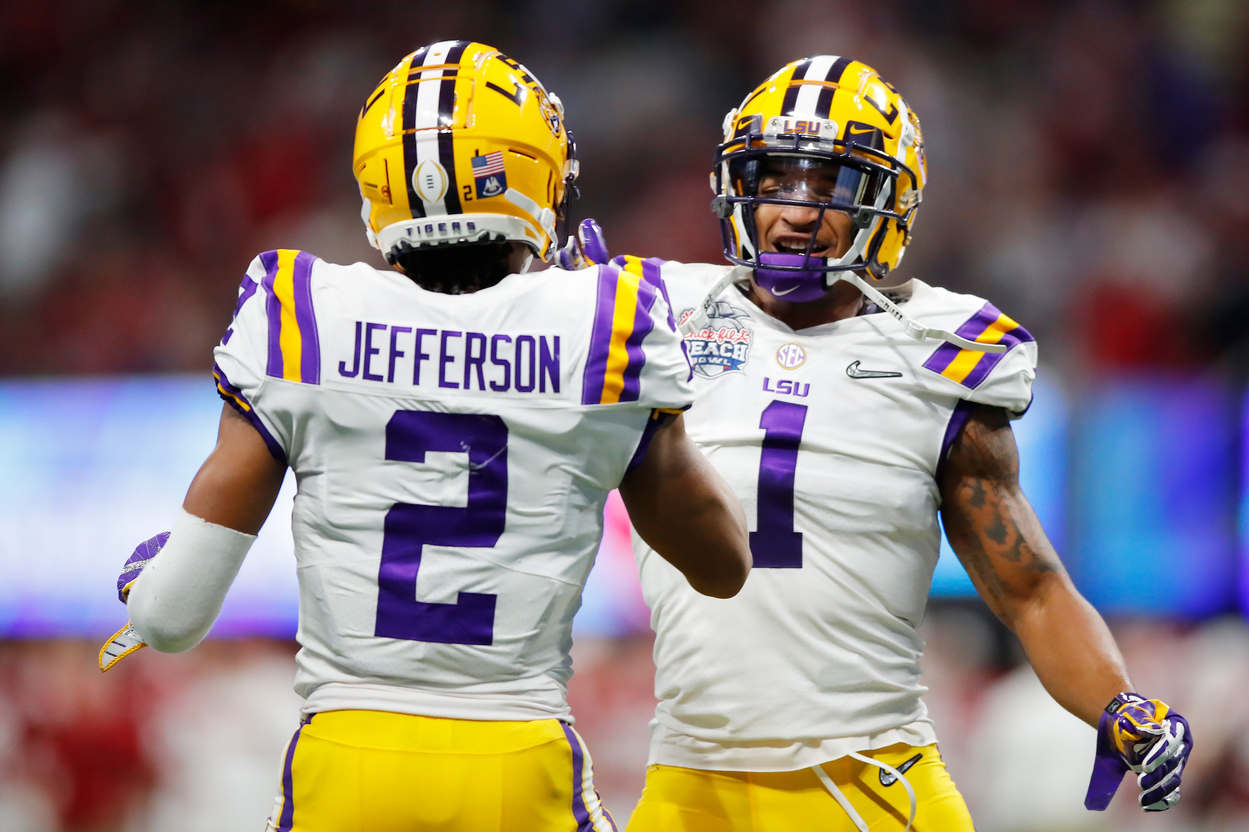 Justin Jefferson LSU Wallpapers - Wallpaper Cave