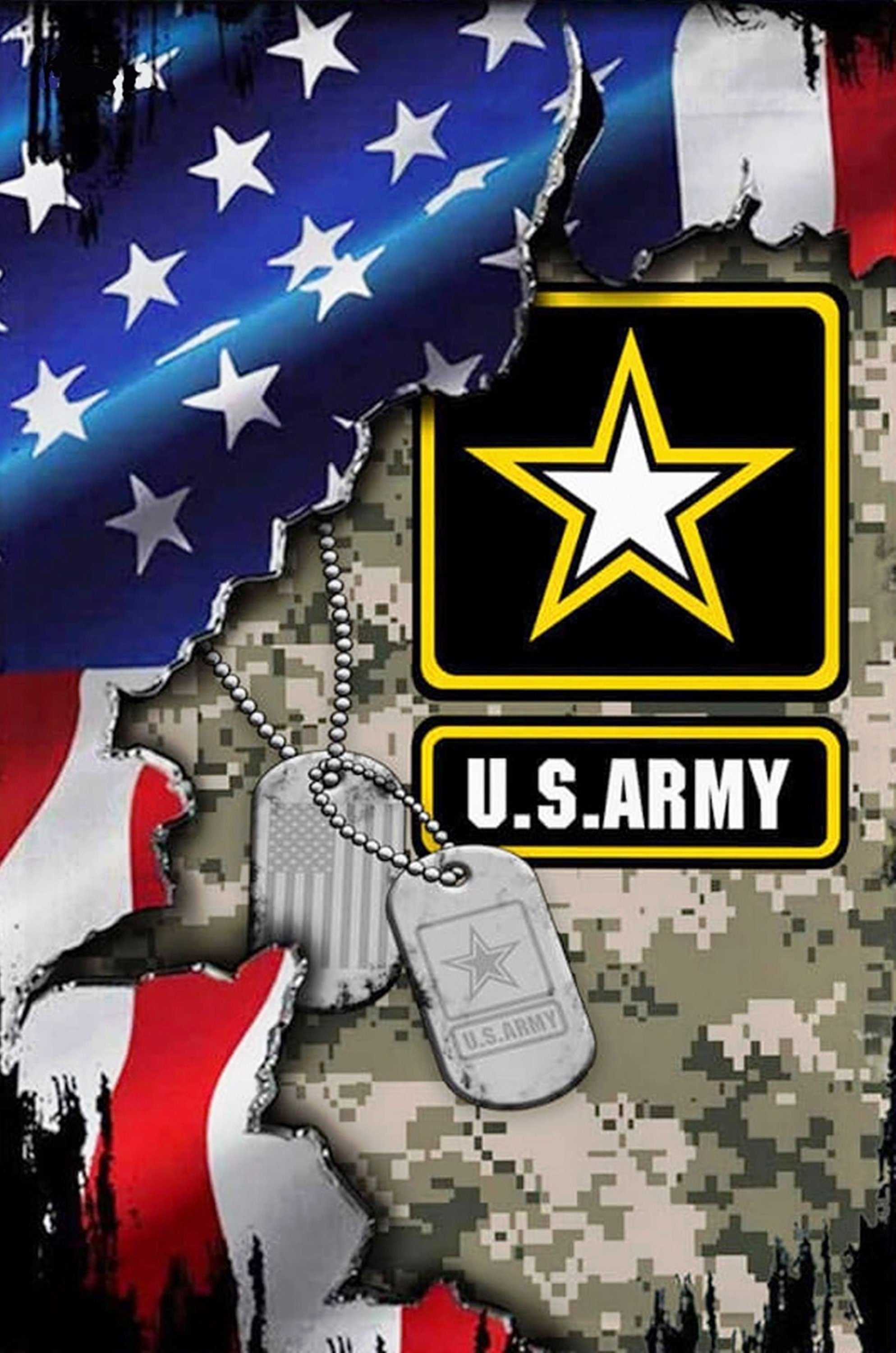 american flag army