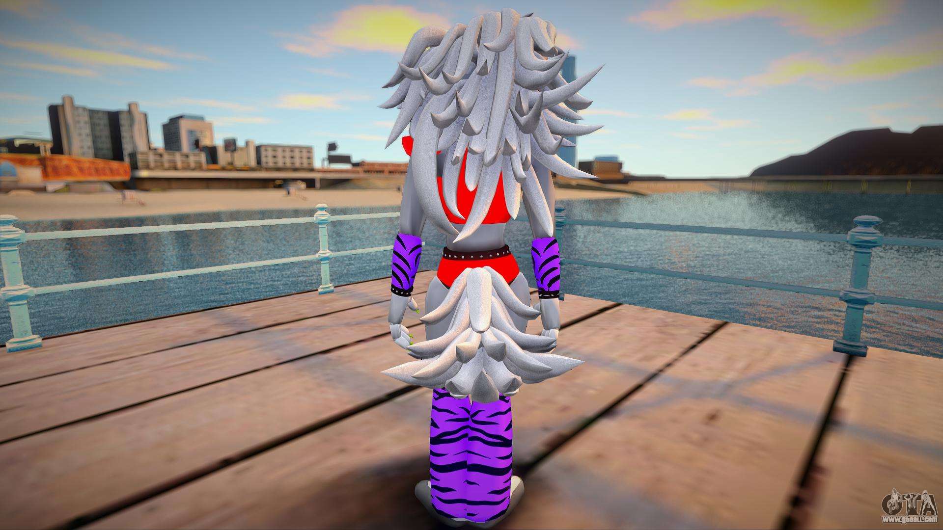 Roxanne Wolf Nights at Freddys Security for GTA San Andreas