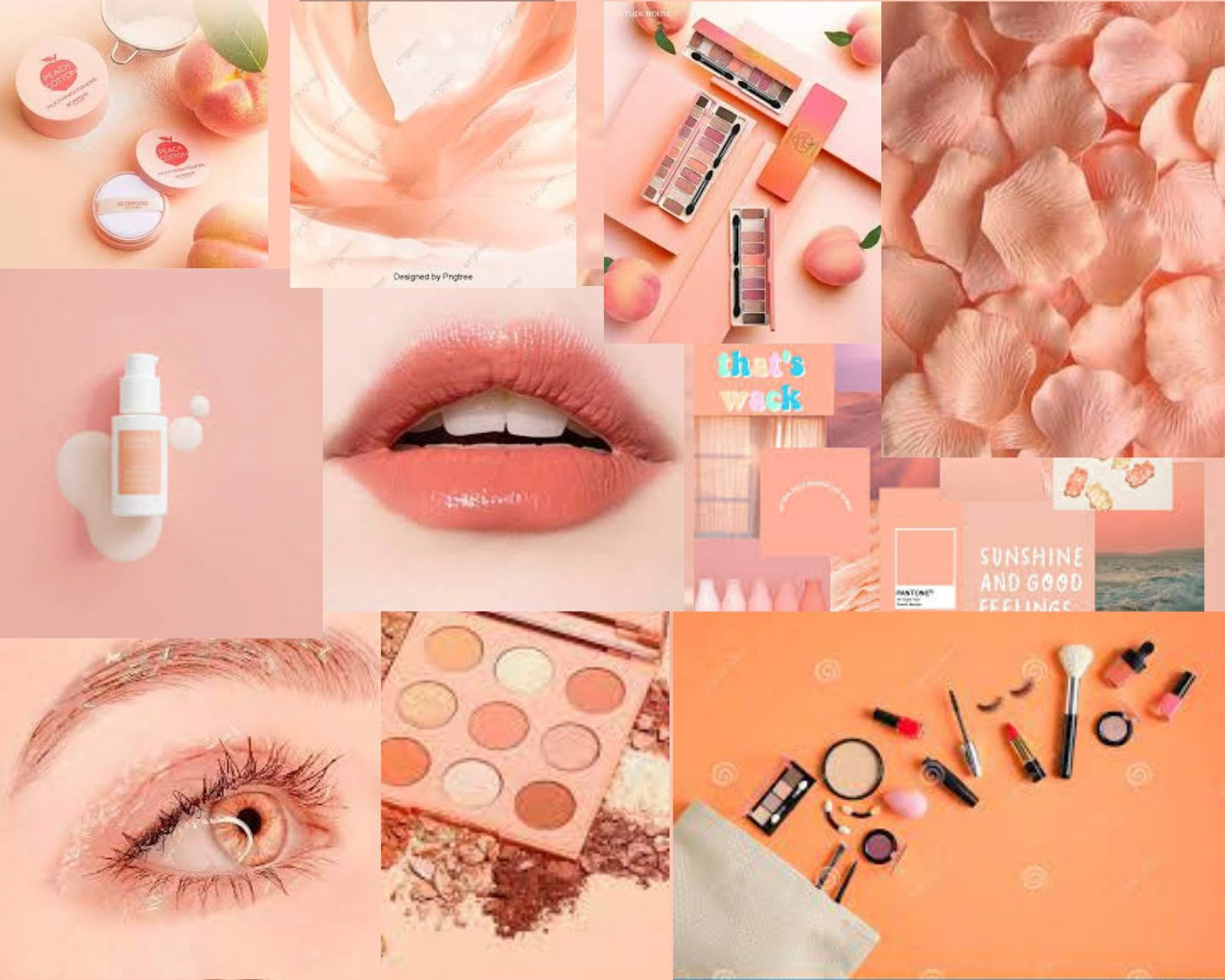 Aesthetic Cute Makeup Wallpaper