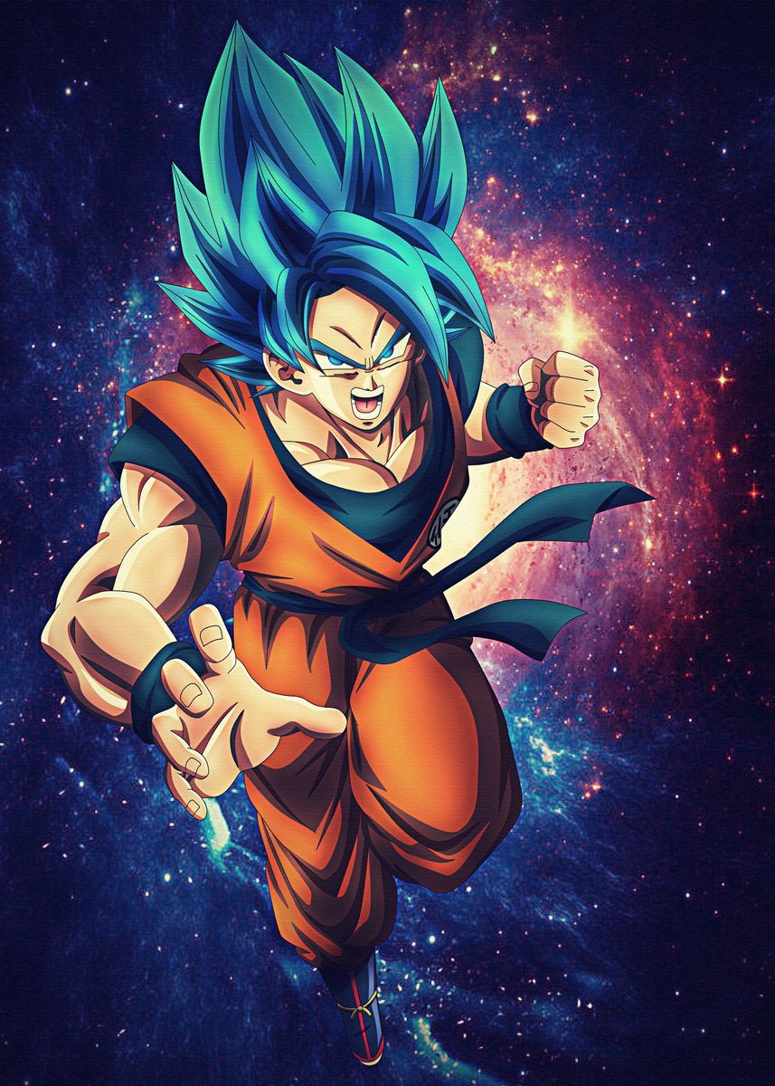 Dragon Ball Z Super ' Poster by Eric fkm. Displate. Dragon ball super goku, Dragon ball wallpaper iphone, Dragon ball wallpaper