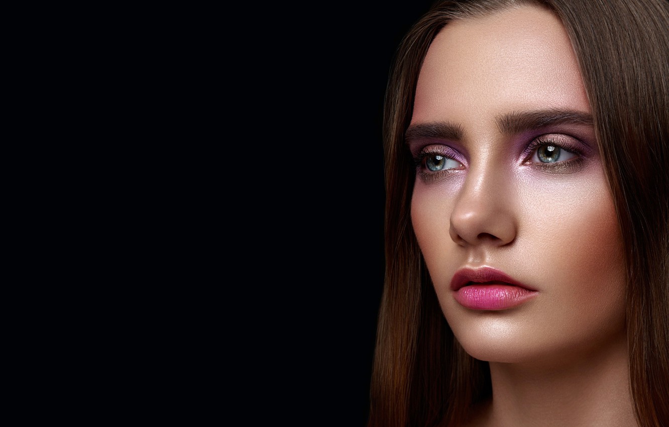 Wallpaper girl, hot, , eyes, smile, beautiful, model, pretty, beauty, lips, face, hair, brunette, pose, cute, makeup image for desktop, section девушки