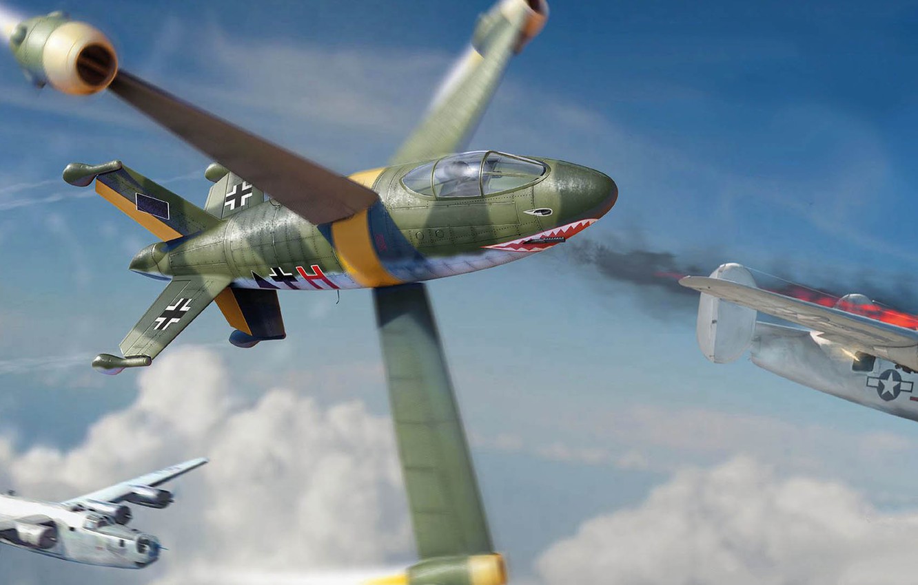 Wallpaper Germany, Prototype, Fighter Interceptor, Luftwaffe, Focke Wulf, The Project Of The Fighter Vertical Takeoff And Landing, Experimental VTOL Aircraft, Engine Wing Image For Desktop, Section авиация